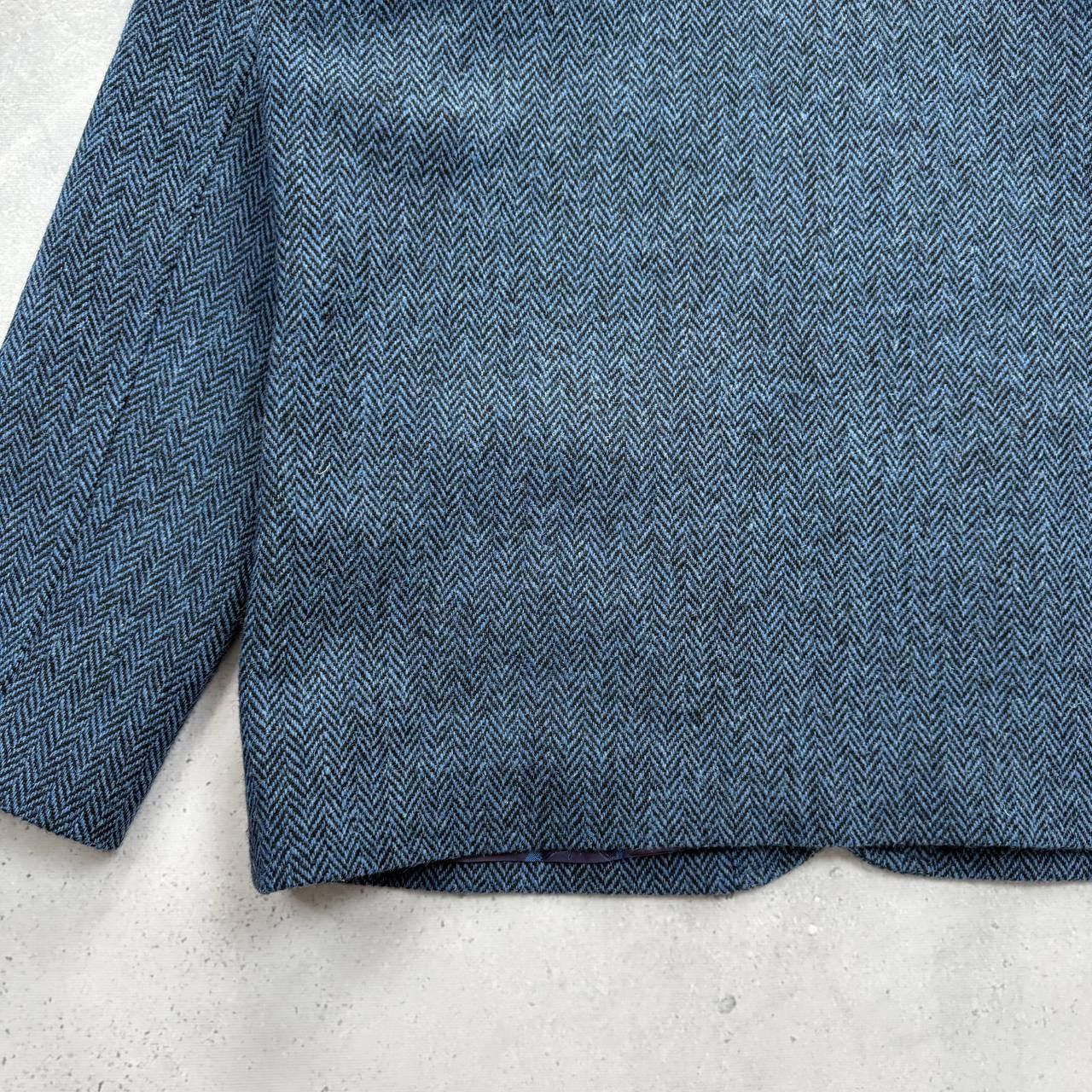 Harris Tweed Peter Christian Blue Harris Tweed Chore Jacket Size L Size US L / EU 52-54 / 3 - 21 Thumbnail