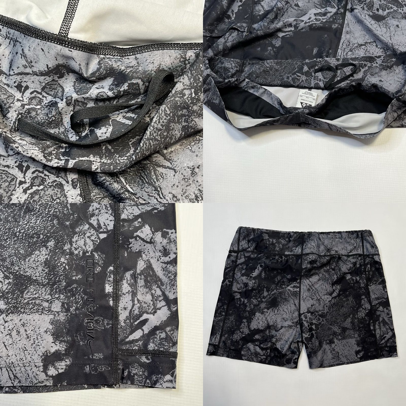 Nike ACG Women Nike ACG Dri-FIT ADV Crater Lookout Shorts DC9881 010 Size 2XL Black Camouflage Nike ACG Shorts Womens 2XL Short 2XL Size 40" / US 18 - 9 Thumbnail