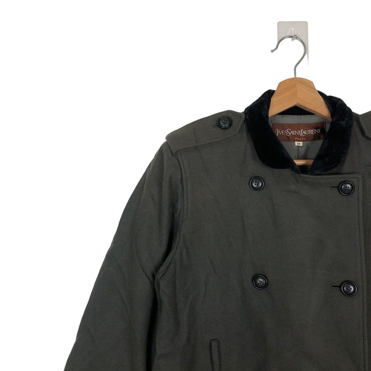 Yves Saint Laurent 🔥RARE LONG JACKET ARCHIVAL PICK YVES SAINT LAURENT PARIS Size US M / EU 48-50 / 2 - 5 Thumbnail