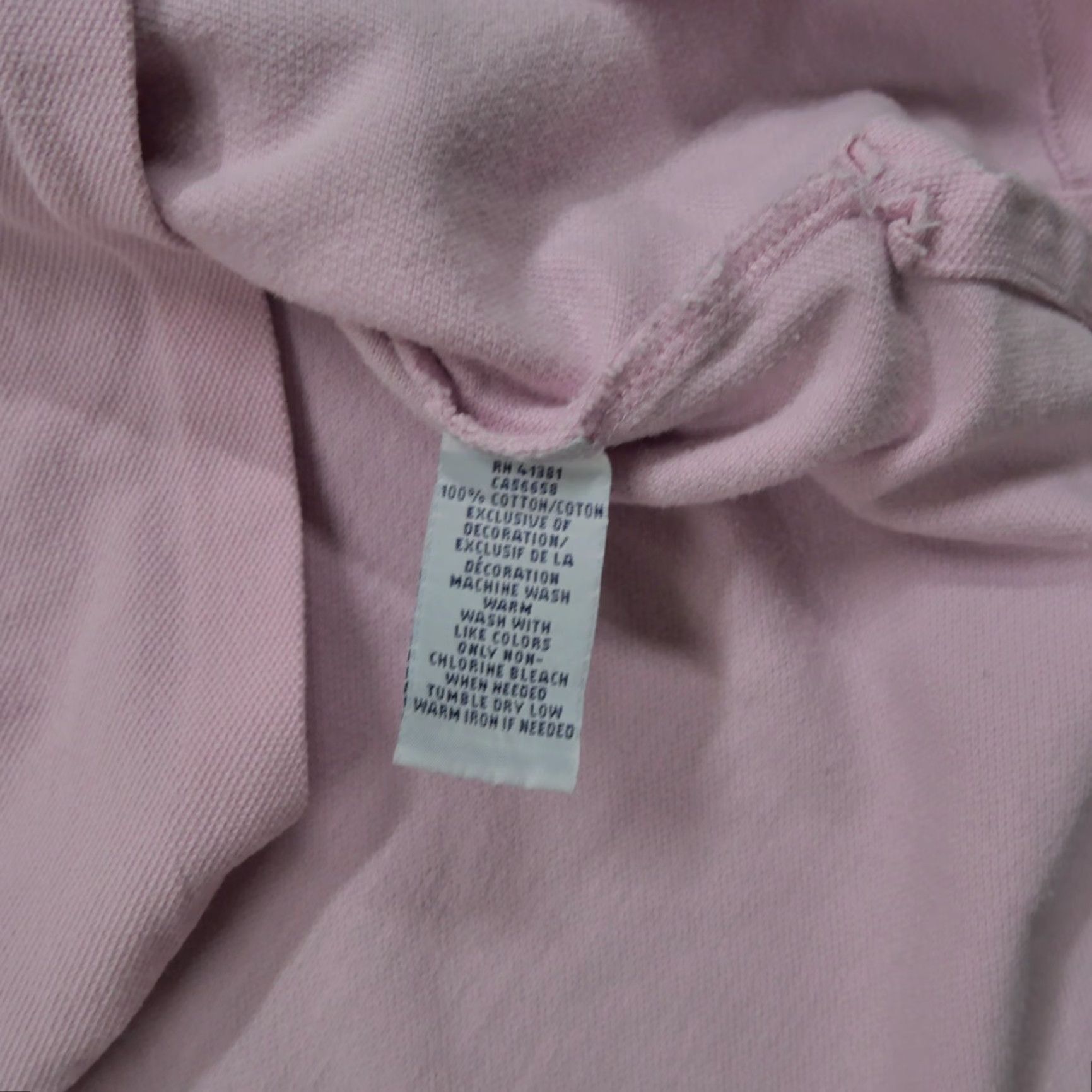 Ralph Lauren Ralph Lauren Shirt Polo Mens XL Pink Cotton Short Sleeve Collared Button Logo Classic Polo Size US XL / EU 56 / 4 - 6 Thumbnail