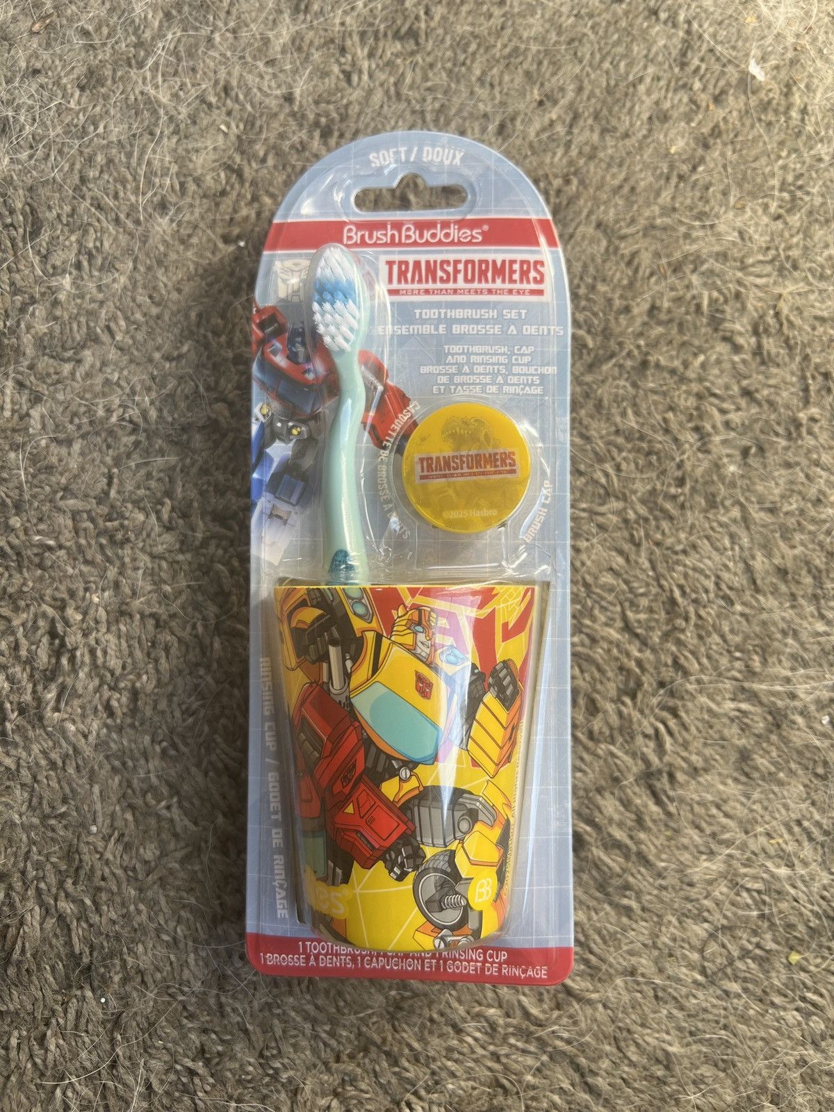 Transformers 2025 Hasbro Transformers Brush Buddies Soft Toothbrush Set Size ONE SIZE - 1 Thumbnail