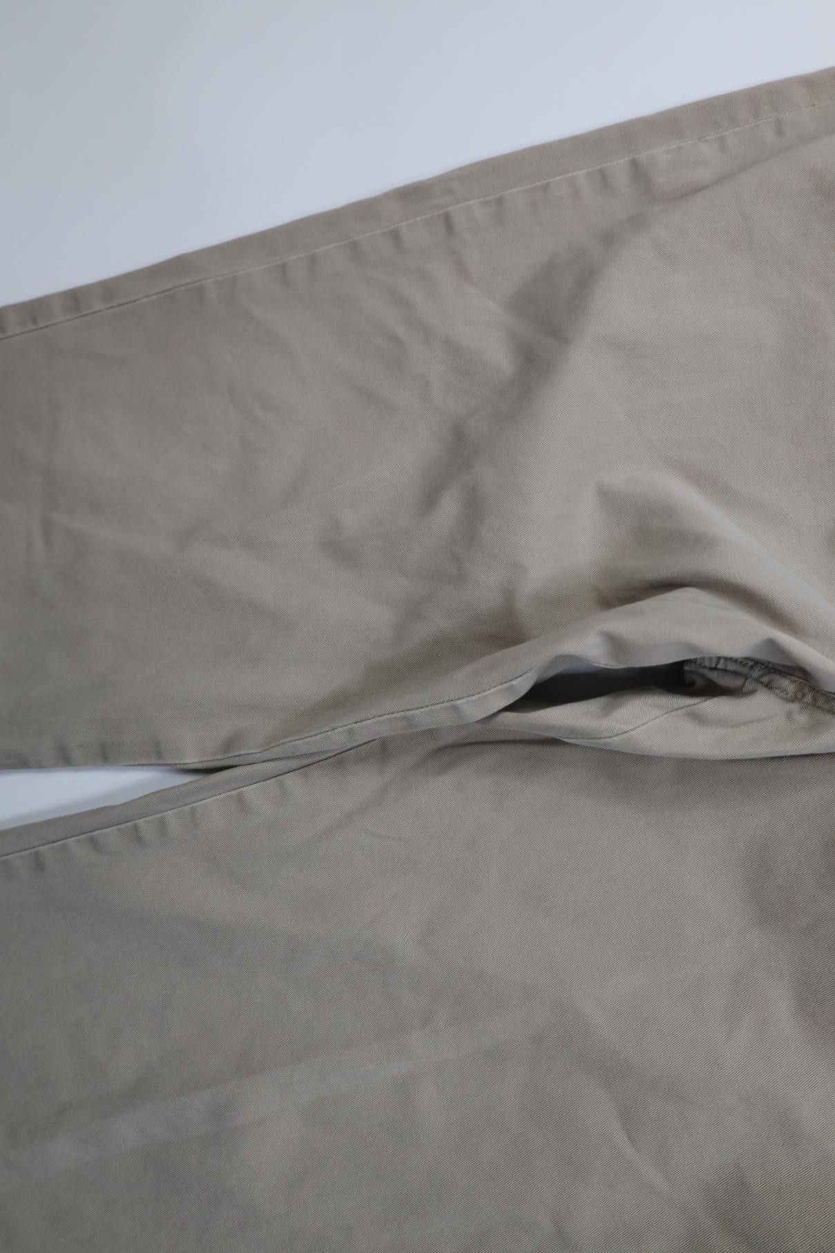 Polo Ralph Lauren Vintage Y2K Ralph Lauren Wide Leg Chino Pants Trousers Beige Size US 38 / EU 54 - 7 Thumbnail