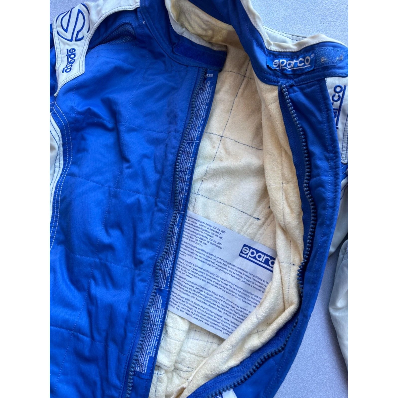 Vintage VTG Sparco Cik-Fia 2001 Racing Tracksuit Sz S Size US S / EU 44-46 / 1 - 11 Thumbnail