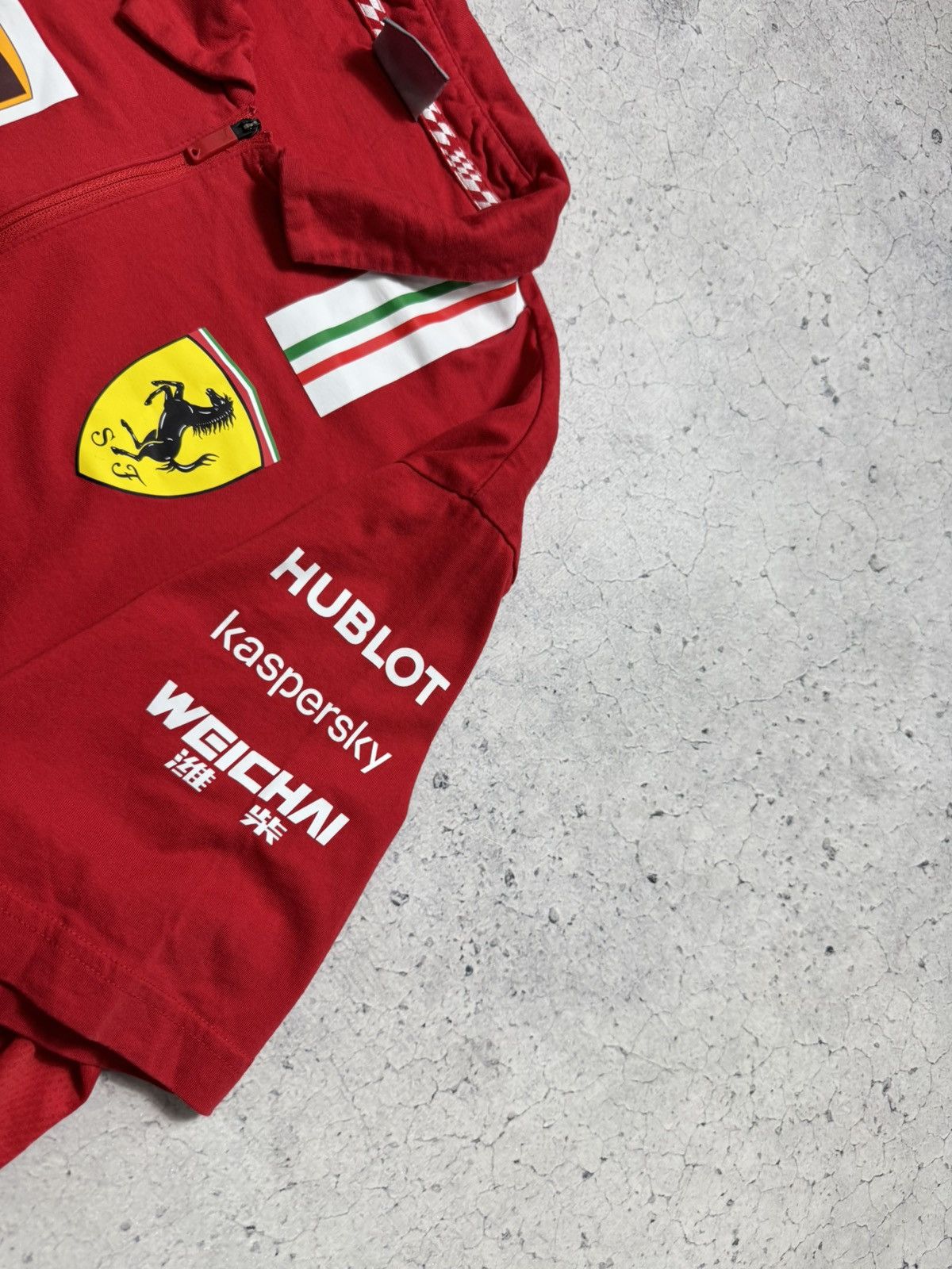 Ferrari × Puma Puma Ferrari Pirelli Racing Polo Shirt Vintage Size US XL / EU 56 / 4 - 9 Thumbnail