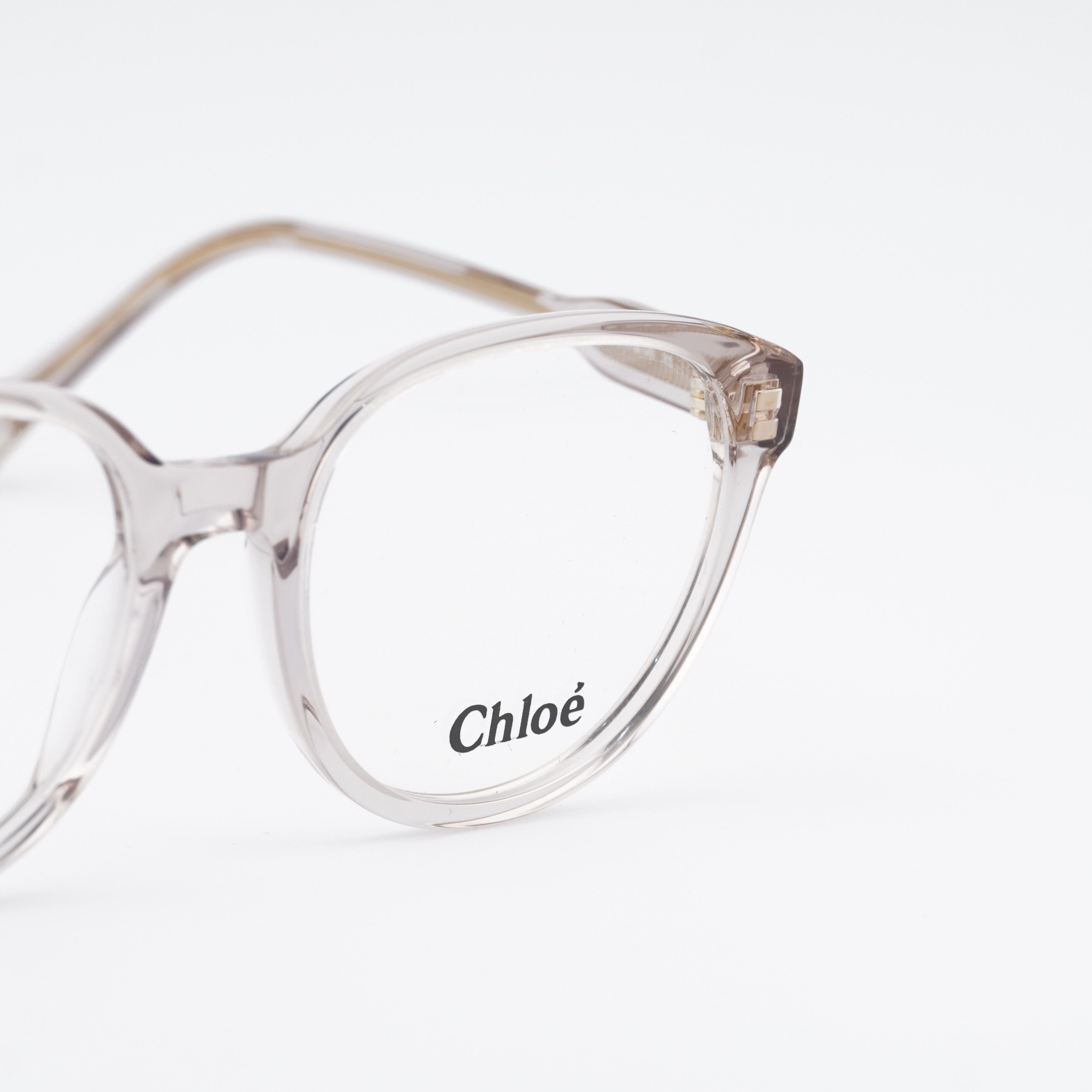 Chloe Chloe CH0127O 004 Eyeglasses Shiny Pink 51mm Square Frame Size ONE SIZE - 5 Thumbnail