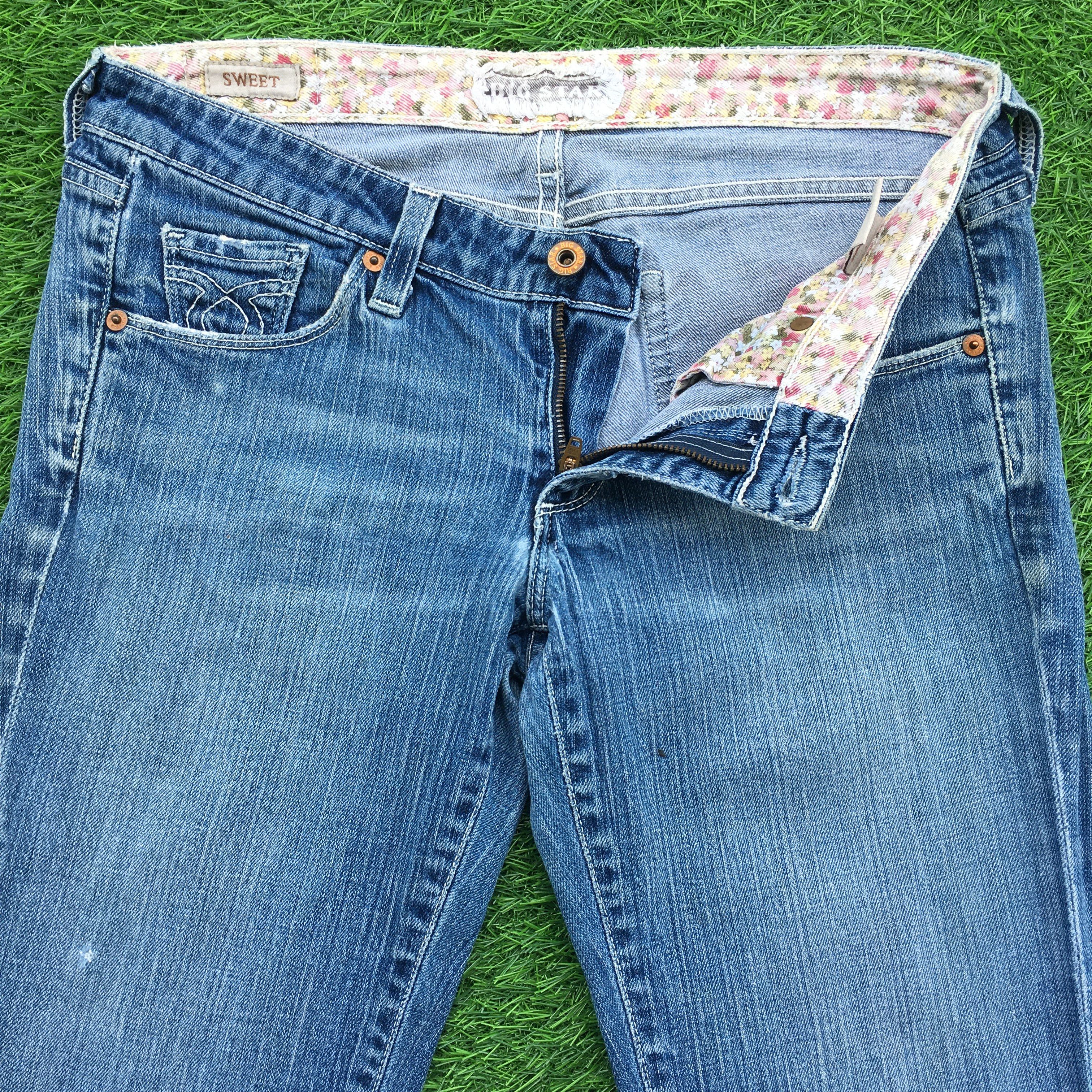 Big Star × If Six Was Nine × Japanese Brand Big Star Flared Jeans Distressed Jeans D-984 Size US 29 - 3 Thumbnail