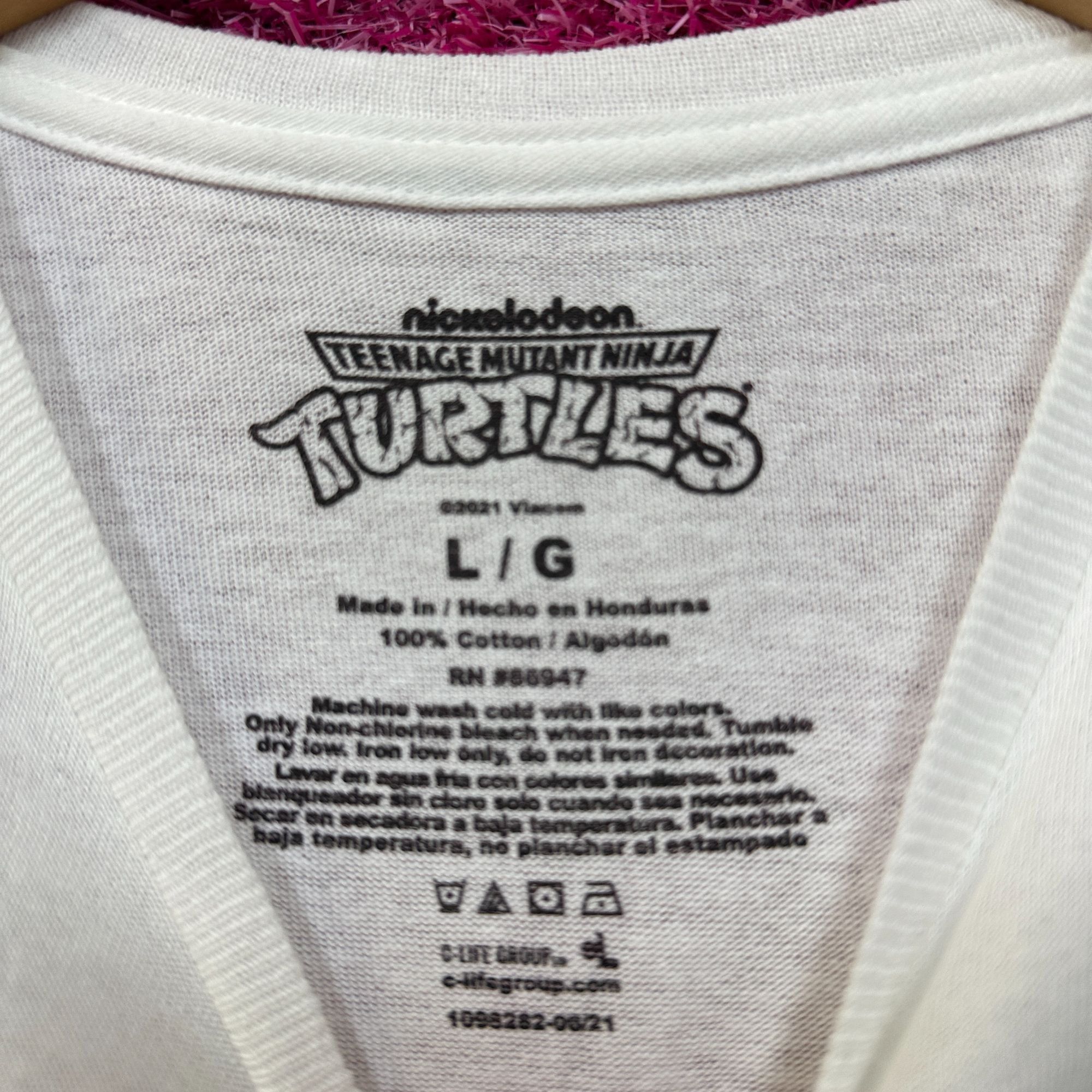 Nickelodeon Teenage Mutant Ninja Turtles Brothers Animated Series Tee L Size US L / EU 52-54 / 3 - 4 Thumbnail