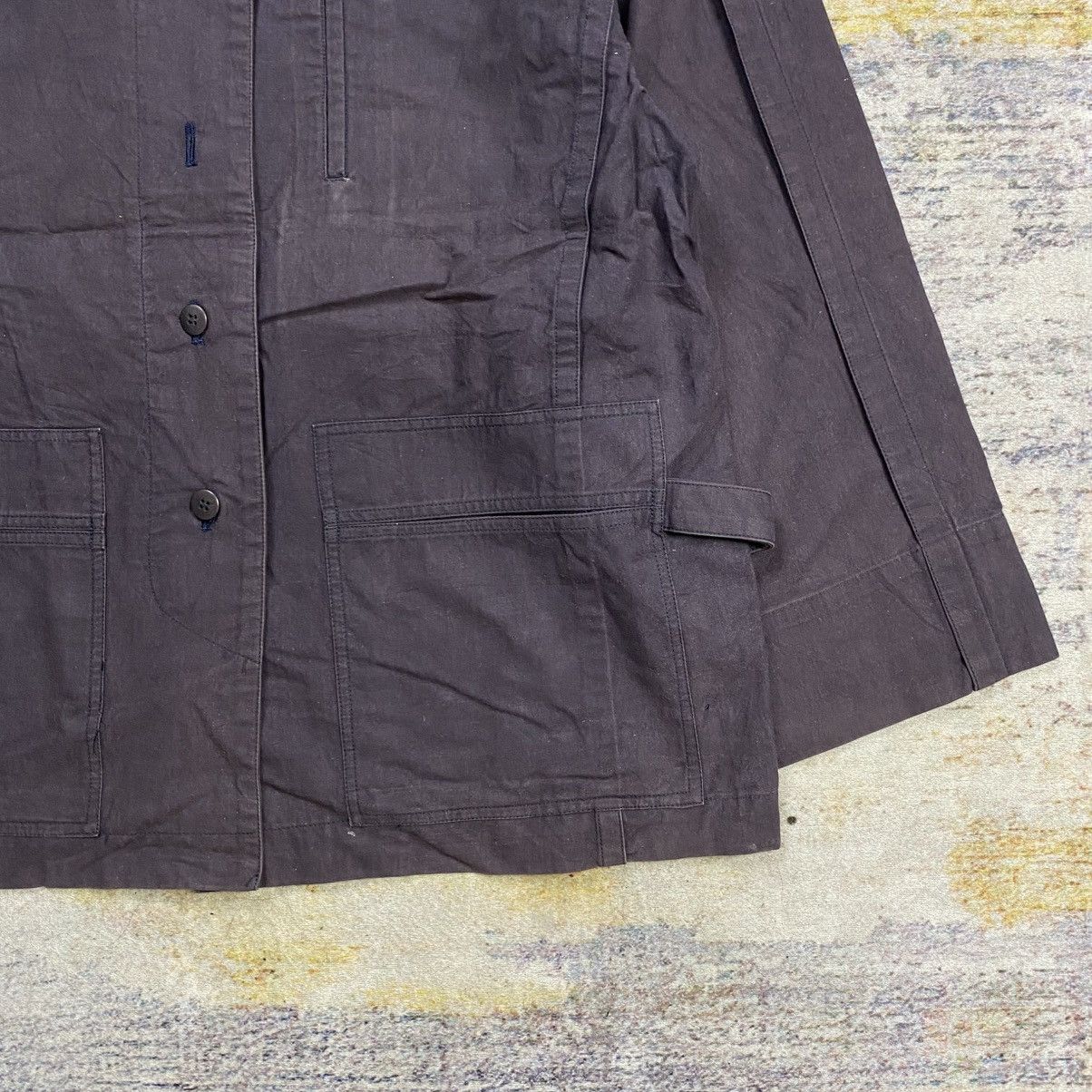 Issey Miyake Vintage issey miyake collarless jacket Size M / US 6-8 / IT 42-44 - 4 Thumbnail