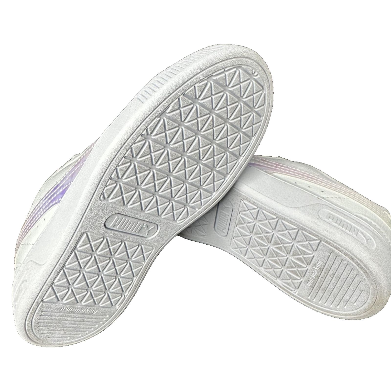 Puma PUMA Toddler White Lady Vikky V3 Twinkle Leather (US-13.5C) Size US 13 / EU 46 - 4 Thumbnail