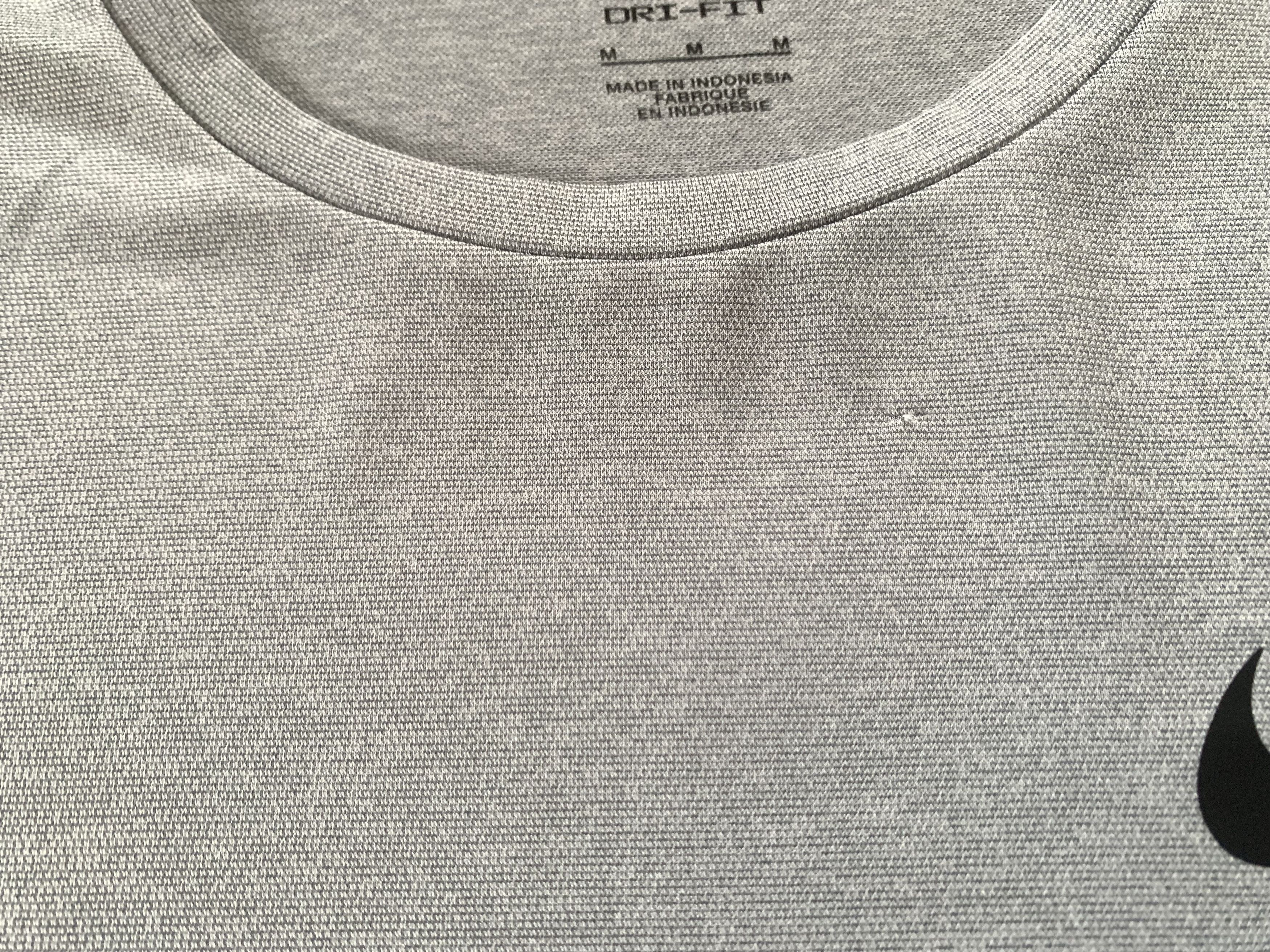Nike Nike Pro Grey Training T Shirt Size US M / EU 48-50 / 2 - 6 Thumbnail