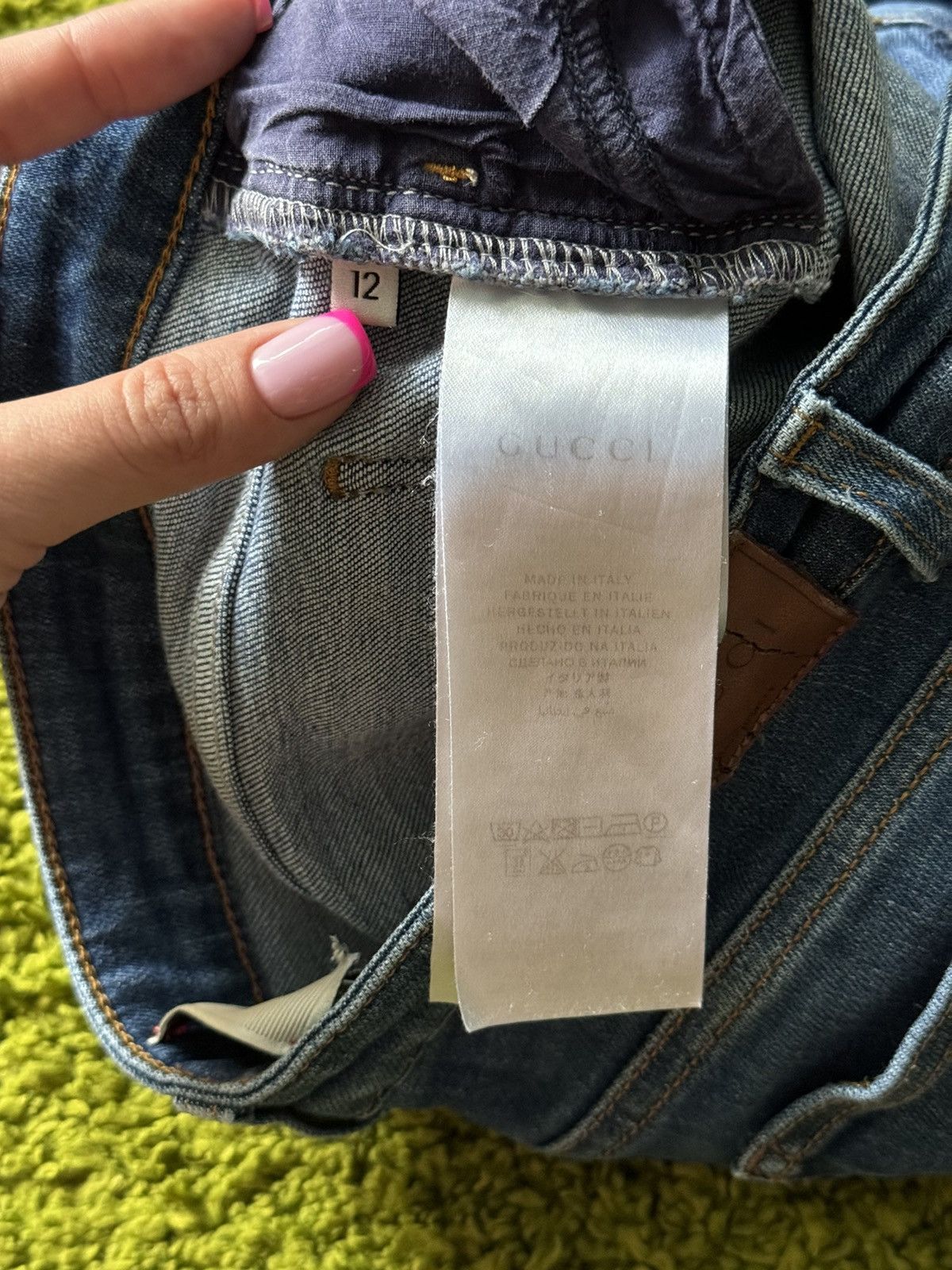 Designer × Gucci Gucci skinny fit faded jeans denim Size 26" / US 2 / IT 38 - 5 Thumbnail