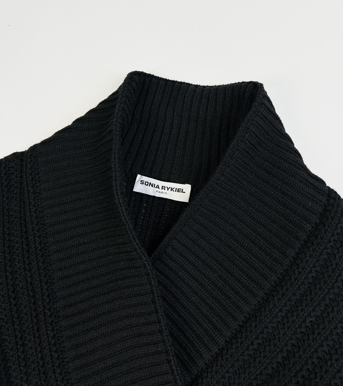 Sonia Rykiel × Vintage Luxury Sonia Rykiel Knitted Cardigan Sweater Vintage Size L / US 10 / IT 46 - 9 Thumbnail