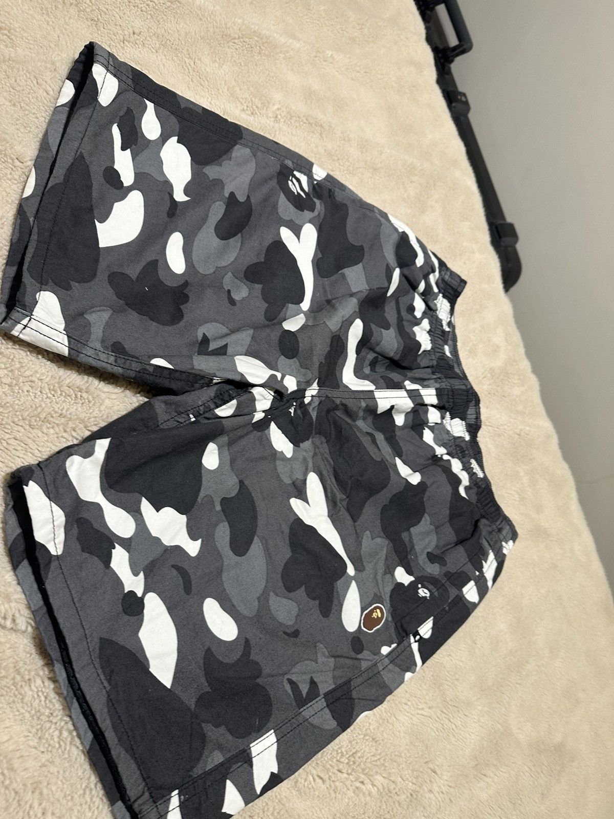 Bape Space Camo Swin Shorts
