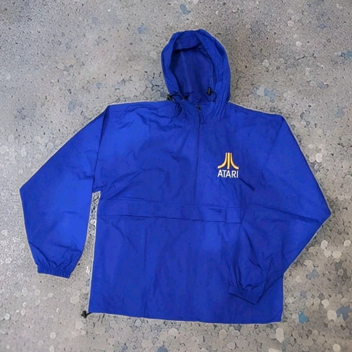 Vintage VINTAGE Atari 2600 Promo Jacket Unisex Adults L Royal Blue Windbreaker Size US L / EU 52-54 / 3 - 3 Thumbnail