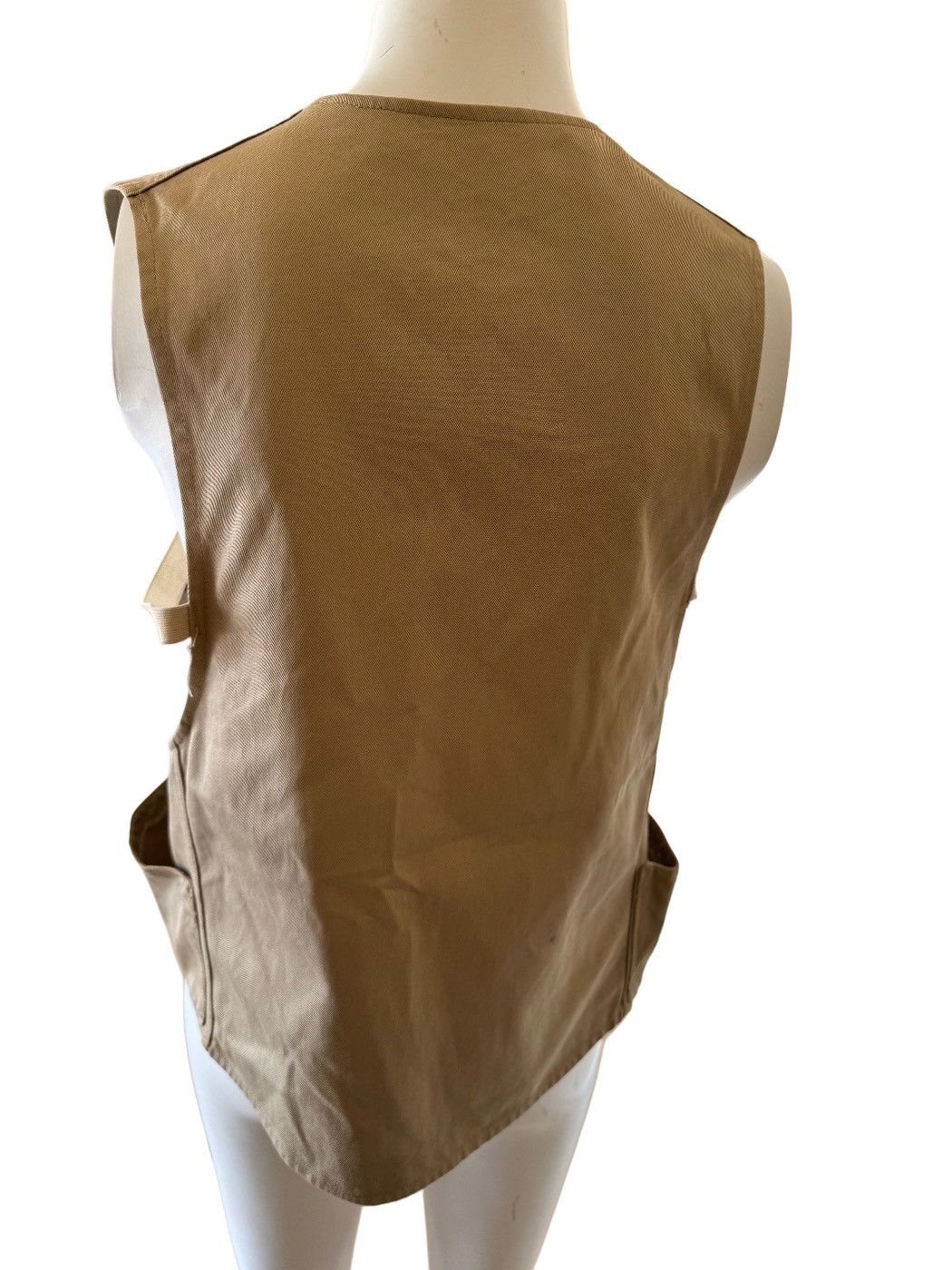 Vintage Mens hunting fishing tan khaki outdoor vest button up county Size US L / EU 52-54 / 3 - 3 Thumbnail