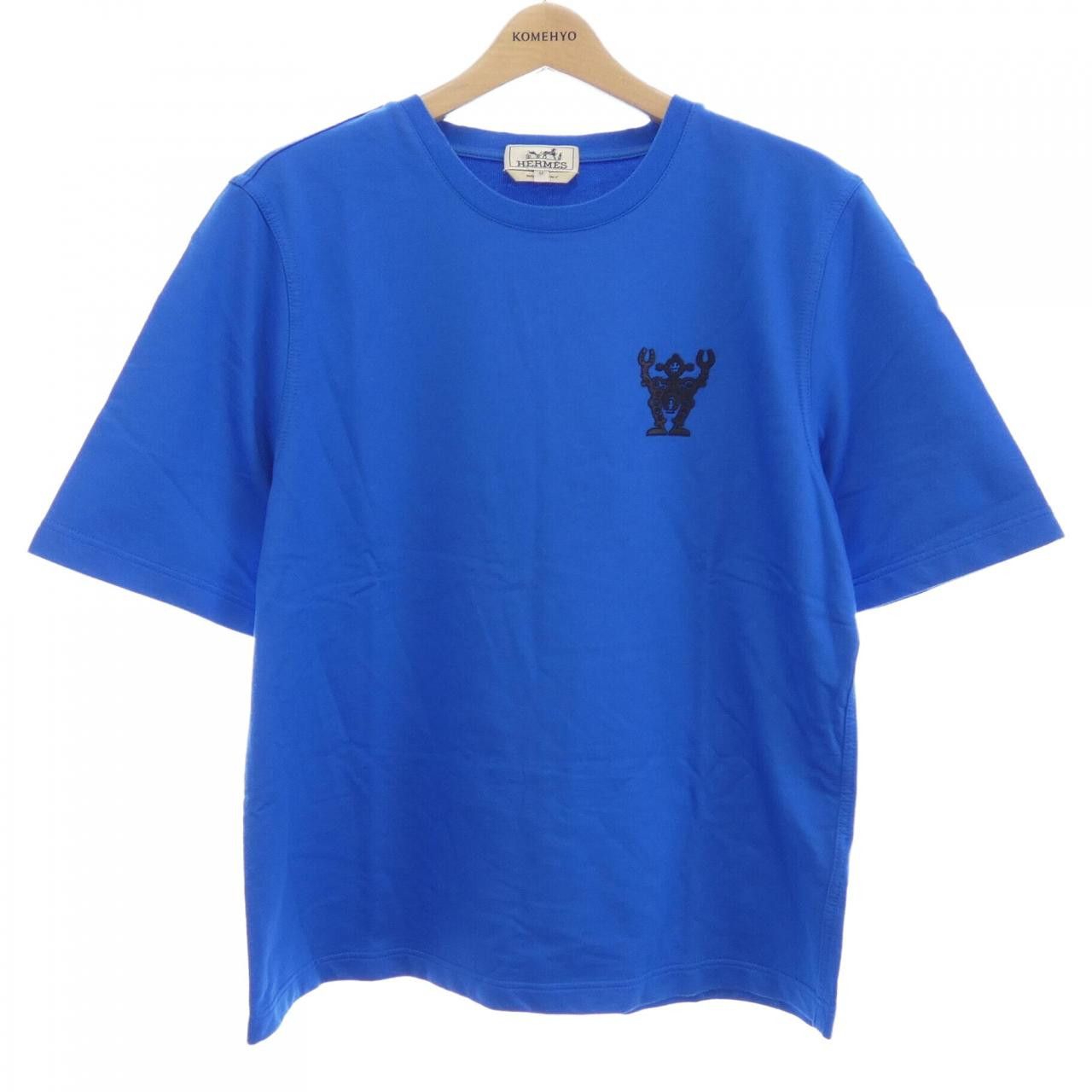 Hermes Hermes Hermes HELLO MR.FARRIER Cotton T Shirt Textile T-Shirts DUTY FREE for USA Size ONE SIZE - 1 Thumbnail
