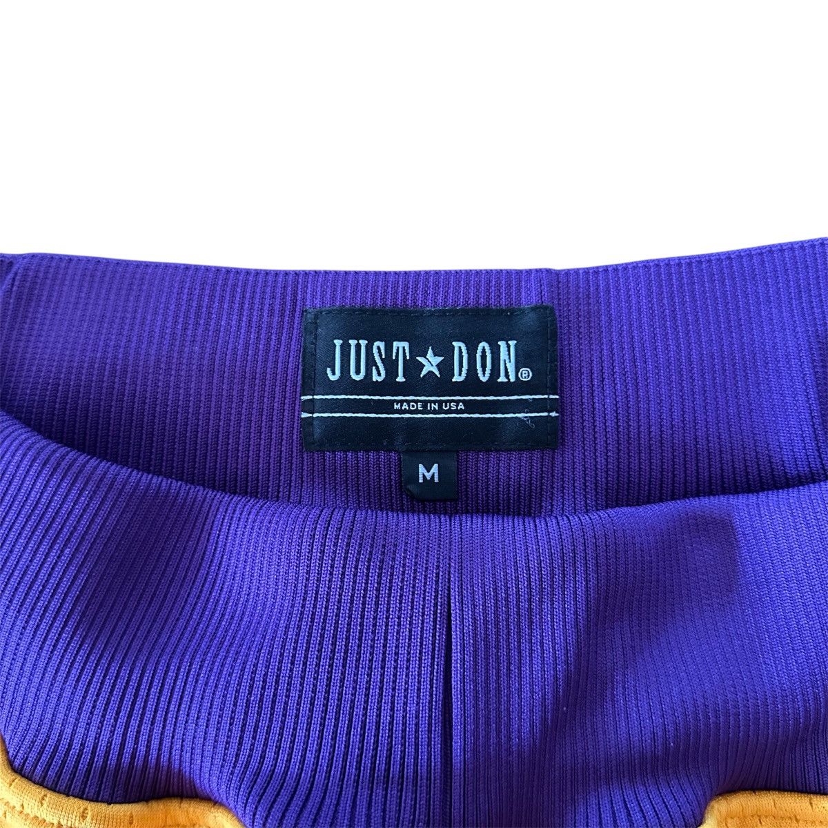 Just Don × Mitchell & Ness Brand New Rare Los Angeles Lakers Just Don Shorts M Size US 32 / EU 48 - 8 Thumbnail