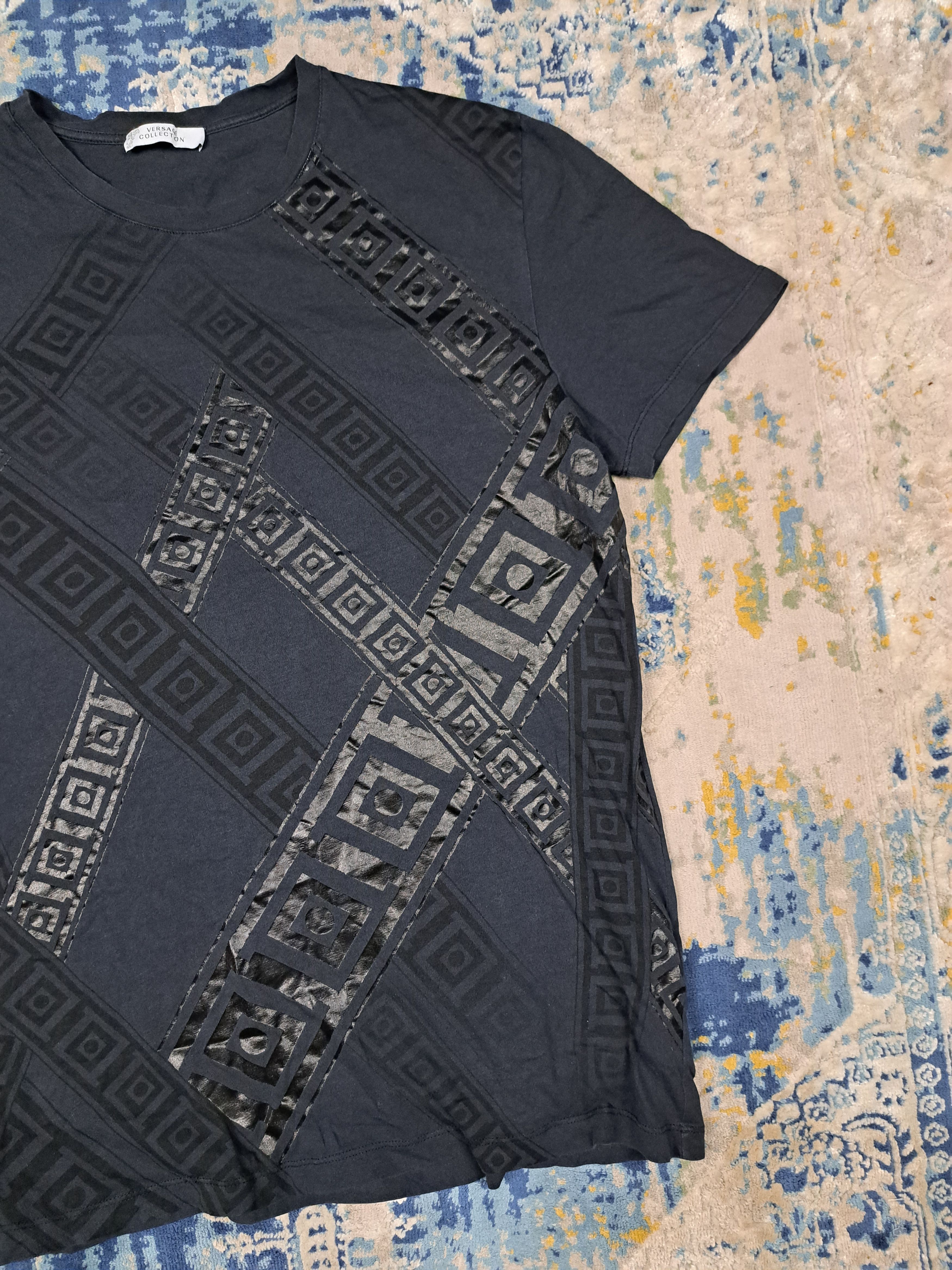 Versace Baroque All Over Print Versace Collection Tshirt Luxury Size US S / EU 44-46 / 1 - 4 Thumbnail