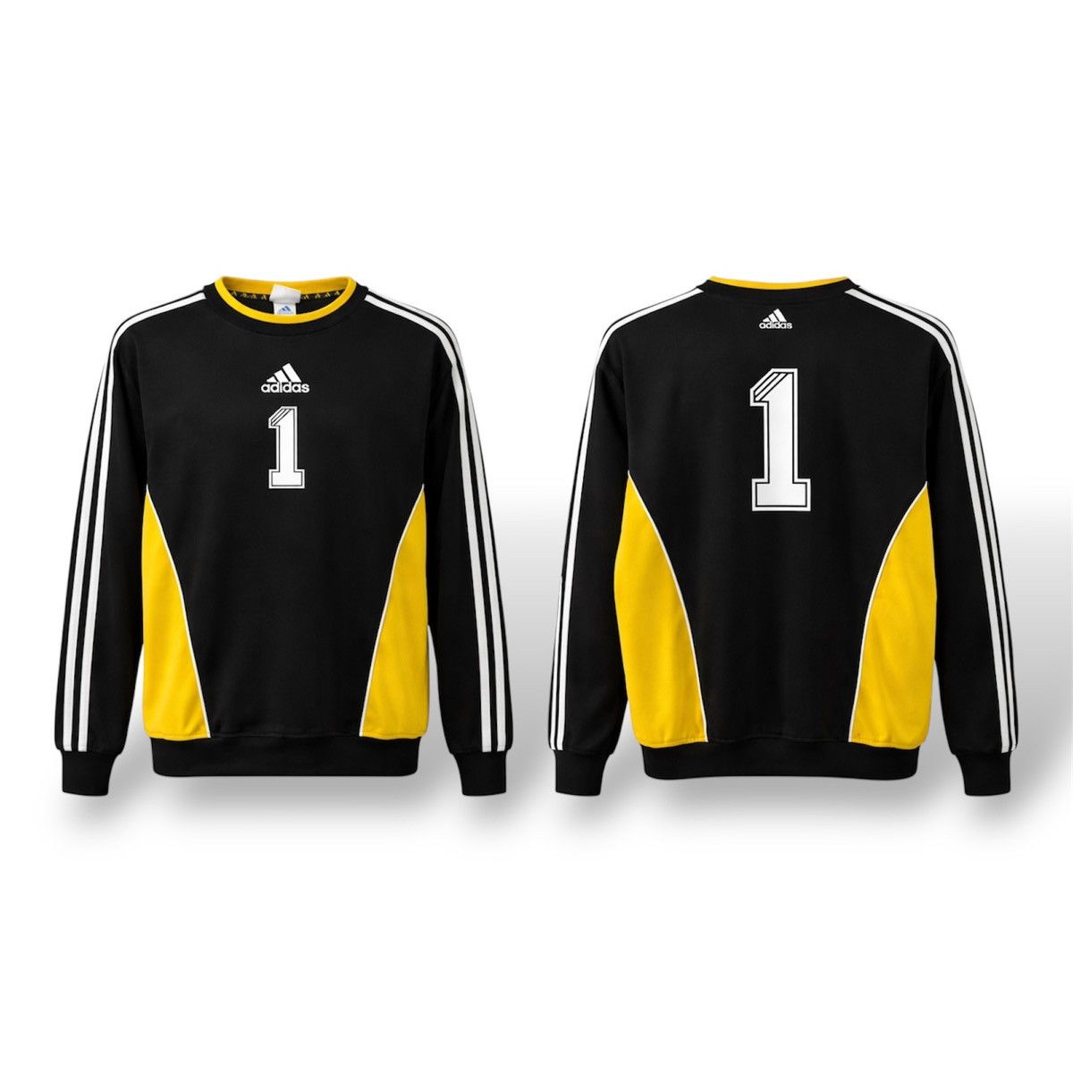 Adidas 1999 ADIDAS #1 GOALKEEPER SOCCER FOOTBALL SWEATSHIRT SIZE XL Size US XL / EU 56 / 4 - 2 Thumbnail