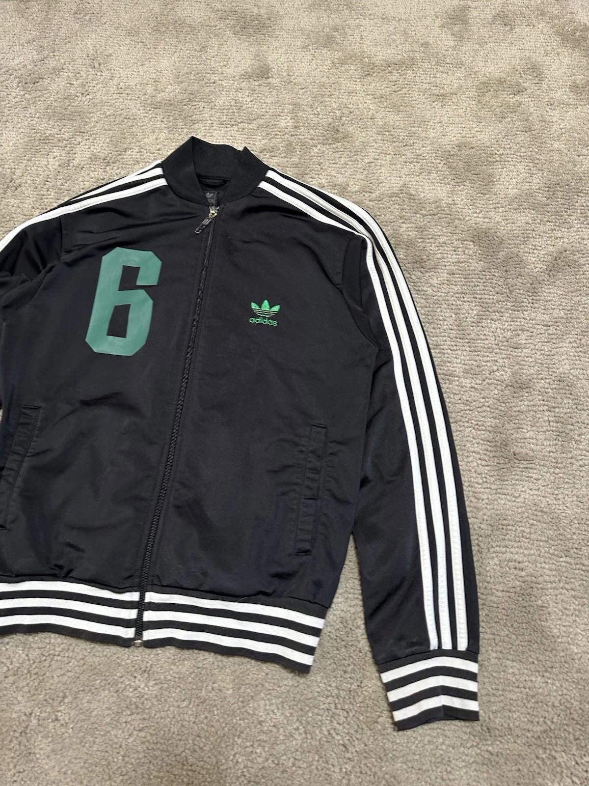 Adidas Vintage Adidas Beckenbauer #6 Black Track Jacket Mens M Size US M / EU 48-50 / 2 - 3 Thumbnail