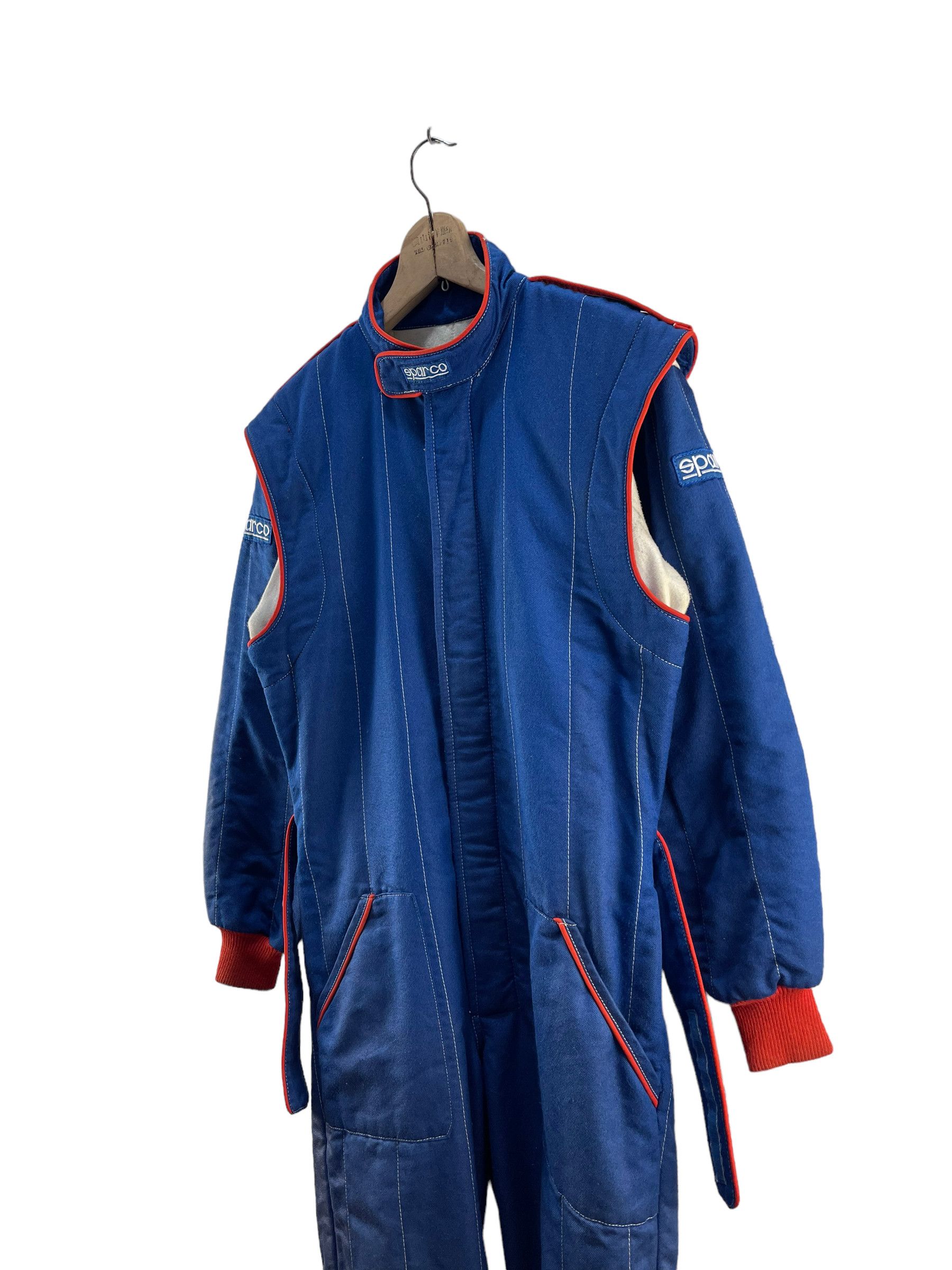 Japanese Brand Vintage Sparco Racing Overall Jacket Size US 34 / EU 50 - 4 Thumbnail