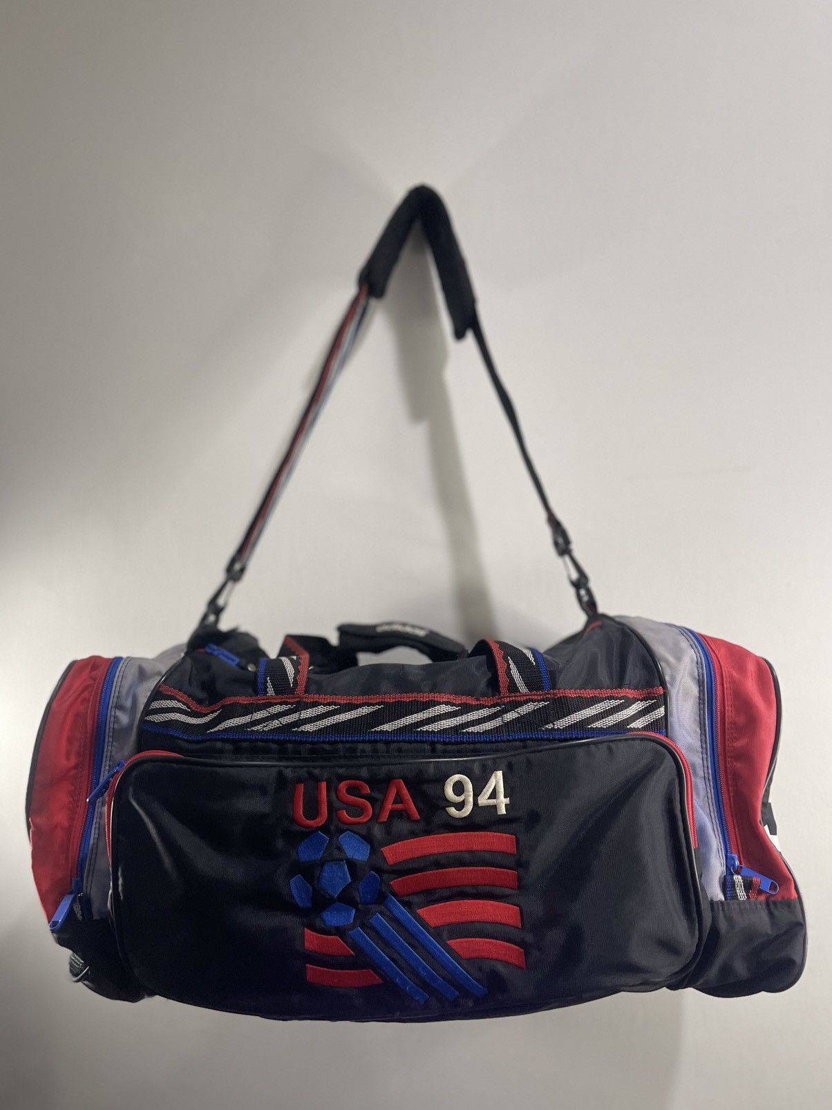Adidas Vintage 90s Adidas World Cup 94 soccer duffle bag Size ONE SIZE - 1 Thumbnail