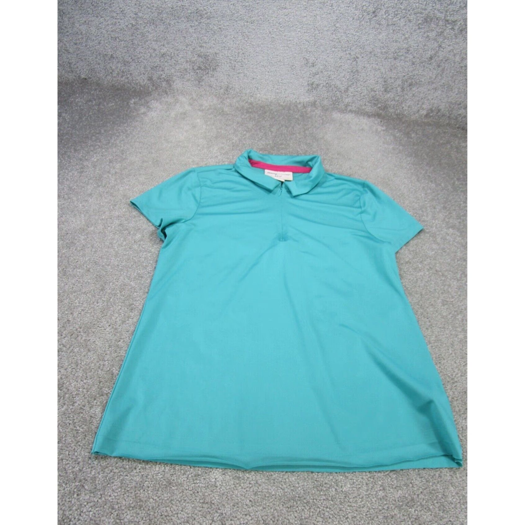 Tommy Bahama Tommy Bahama Womens Polo Shirt Large Extra Large Blue Golf Performance Size L / US 10 / IT 46 - 1 Thumbnail