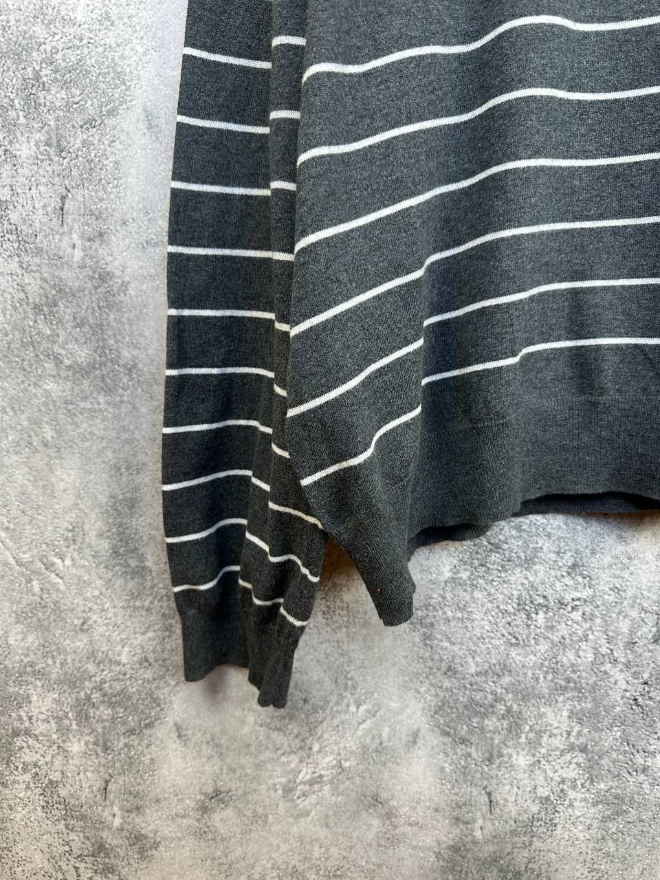 Polo Ralph Lauren Polo Ralph Lauren Vintage V-Neck Striped Sweater Jumper Size US XXL / EU 58 / 5 - 6 Thumbnail