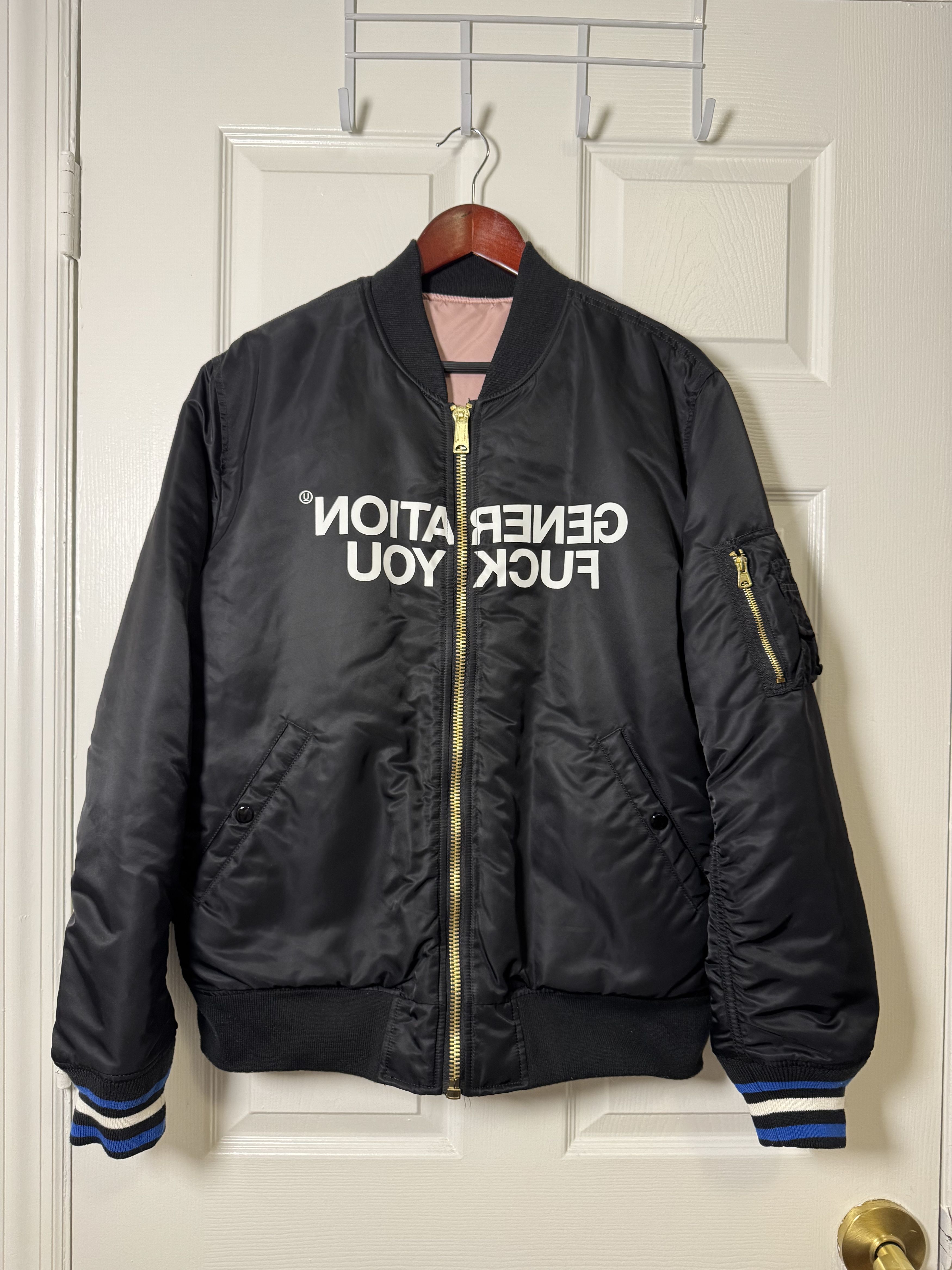 Nike × Undercover Nike X Undercover MA-1 Bomber Flight Jacket Size