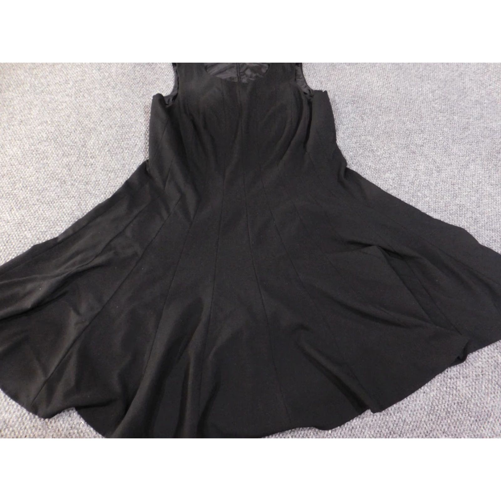 Calvin Klein Calvin Klein Dress Womens M Black Sleeveless Fit And Flare Knee Length A-Line Party Cocktail Size M / US 6-8 / IT 42-44 - 2 Thumbnail