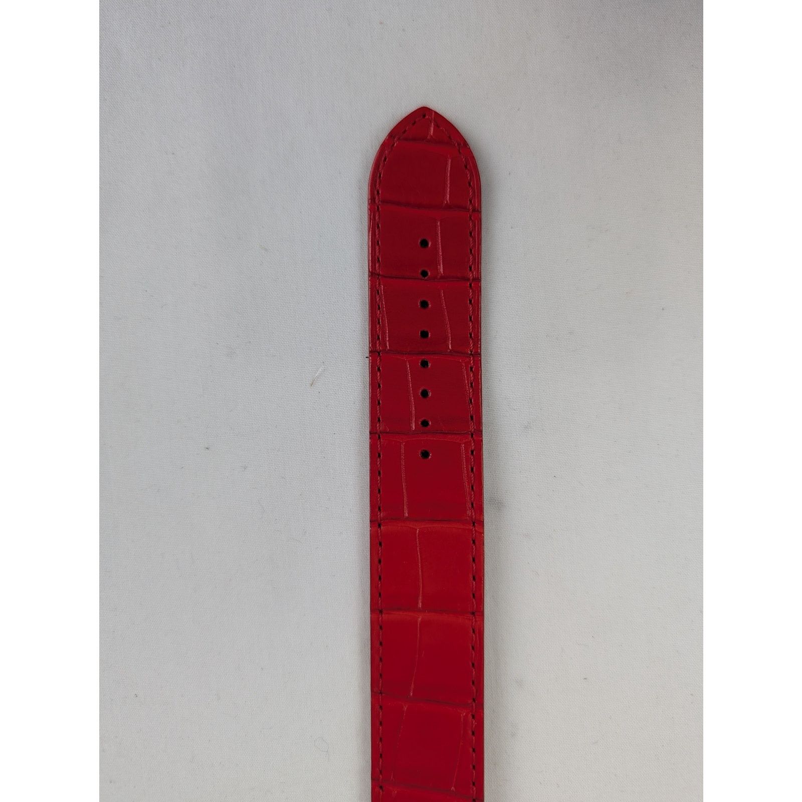 Tom Ford o1rshd1 Size: OS / Buckle Watch Straps 19mm Brushed in Red Size ONE SIZE - 4 Thumbnail