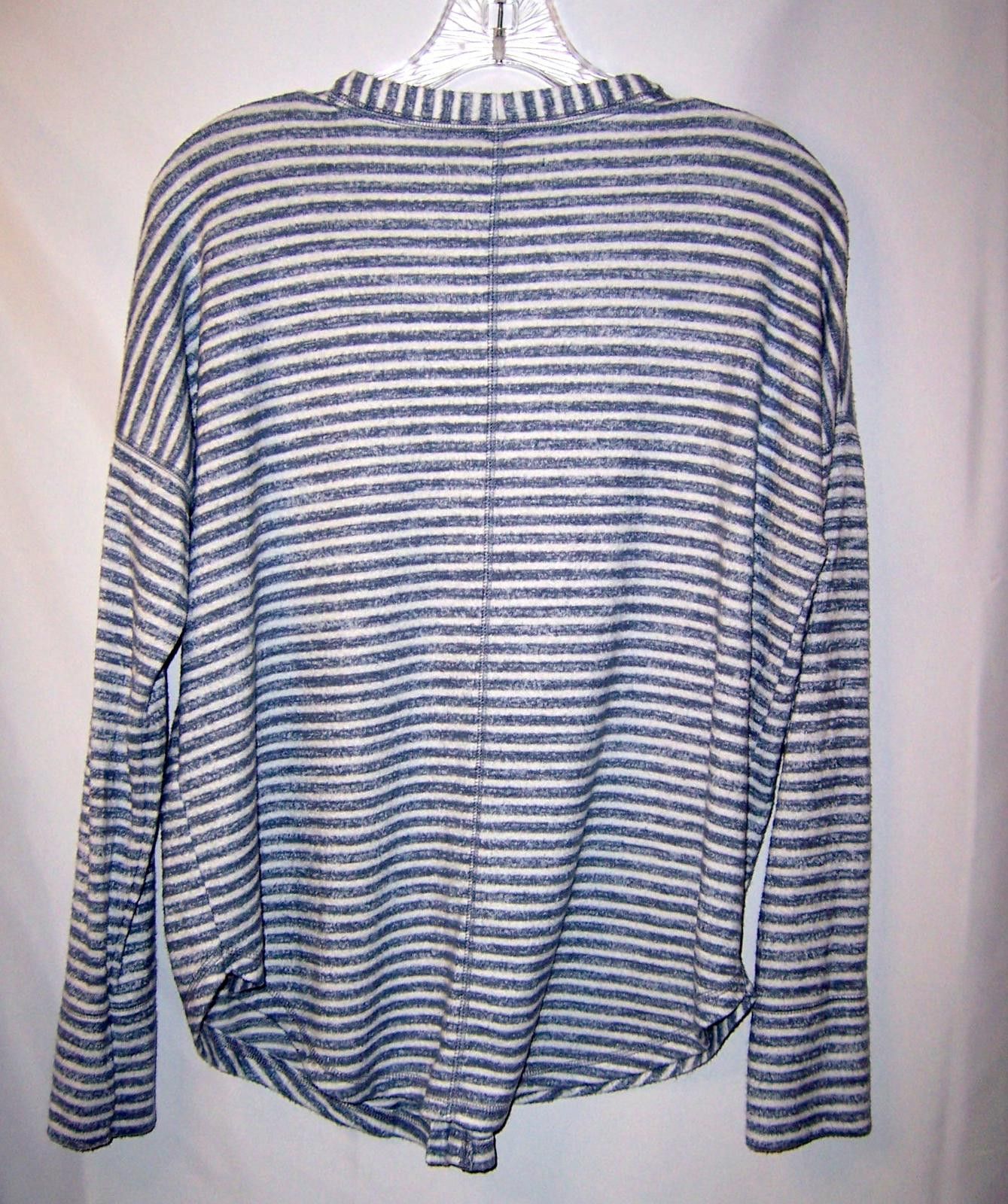 Abercrombie & Fitch Abercrombie & Fitch Striped Button-Front Top Blue/White - XS Size XS / US 0-2 / IT 36-38 - 3 Thumbnail