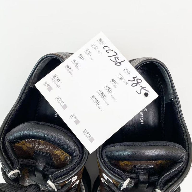 Louis Vuitton Louis Vuitton Beaubourg Monogram Canvas Platform Shoes -250 Size US 8 / IT 38 - 8 Thumbnail
