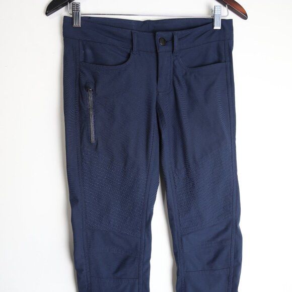 Lululemon Lululemon Bust A Move Pants Moto Slim Fit Stretchy Inkwell Size 27" / US 4 / IT 40 - 2 Thumbnail
