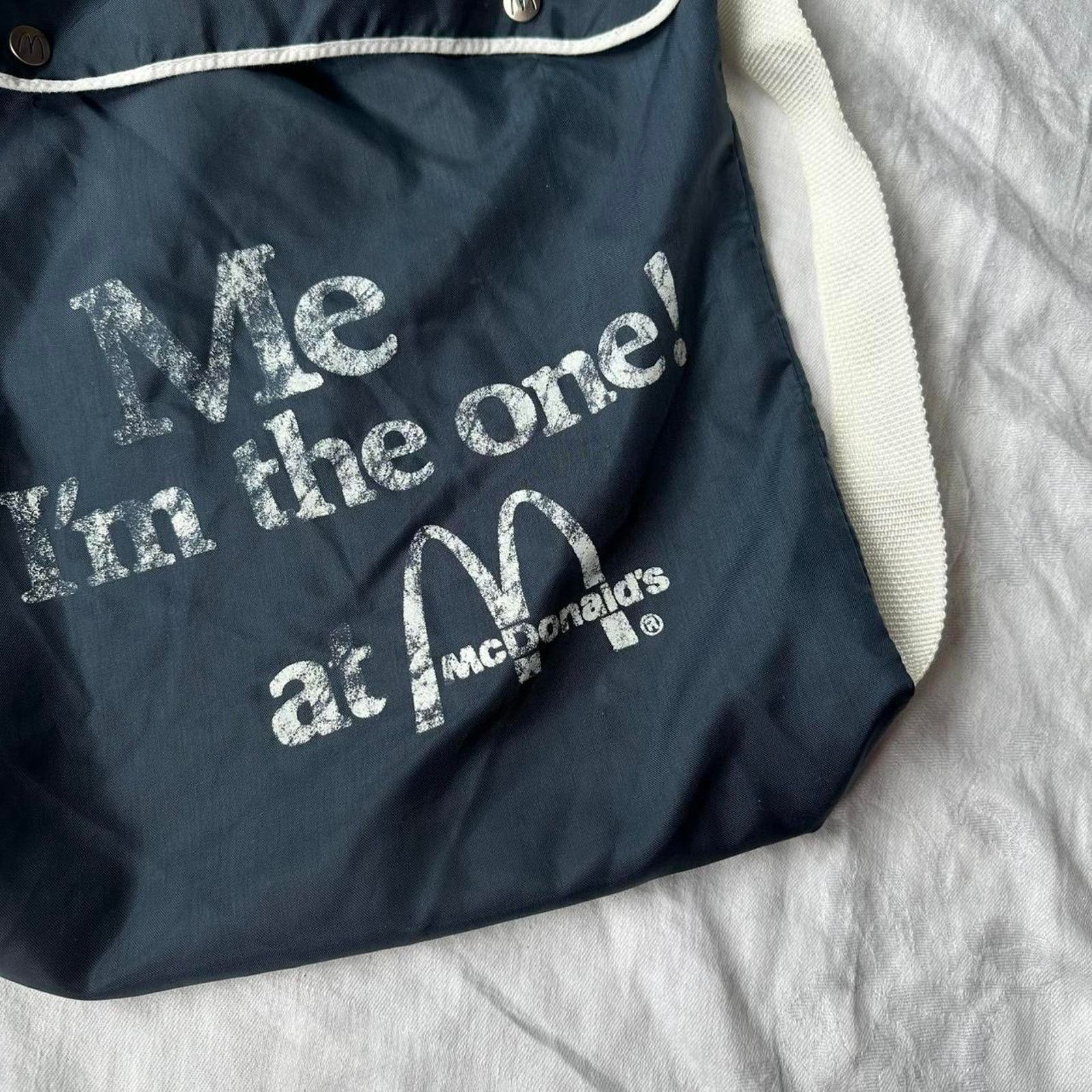 Vintage Rare Vintage 70s McDonalds I’m the One Employee Backpack Bag Size ONE SIZE - 4 Thumbnail