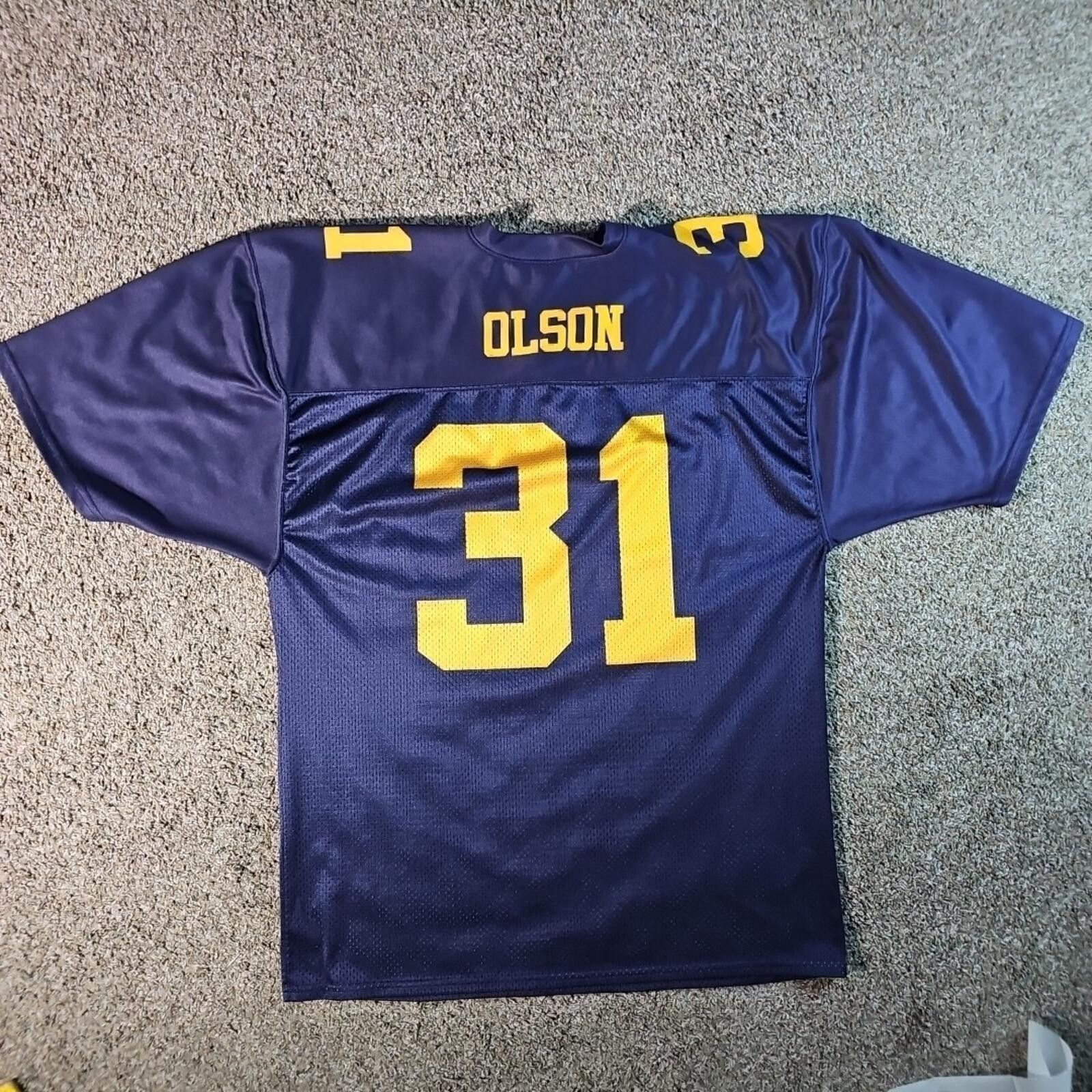 Other Impact Sports L/XL Muskies Football Jersey #31 OLSON Size ONE SIZE - 7 Thumbnail