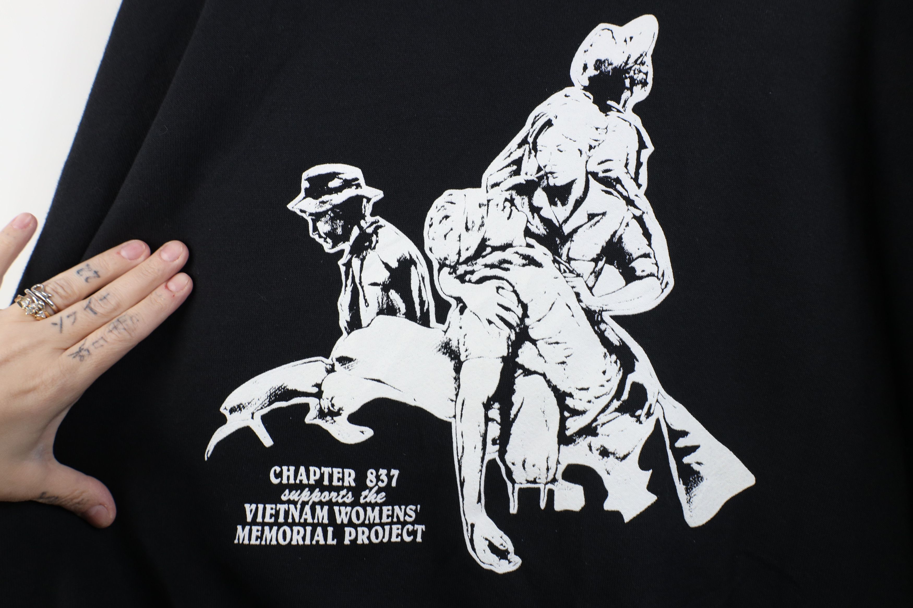 Vintage Vintage 90s Veterans of America Crewneck Sweatshirt USA Size US XXL / EU 58 / 5 - 11 Thumbnail