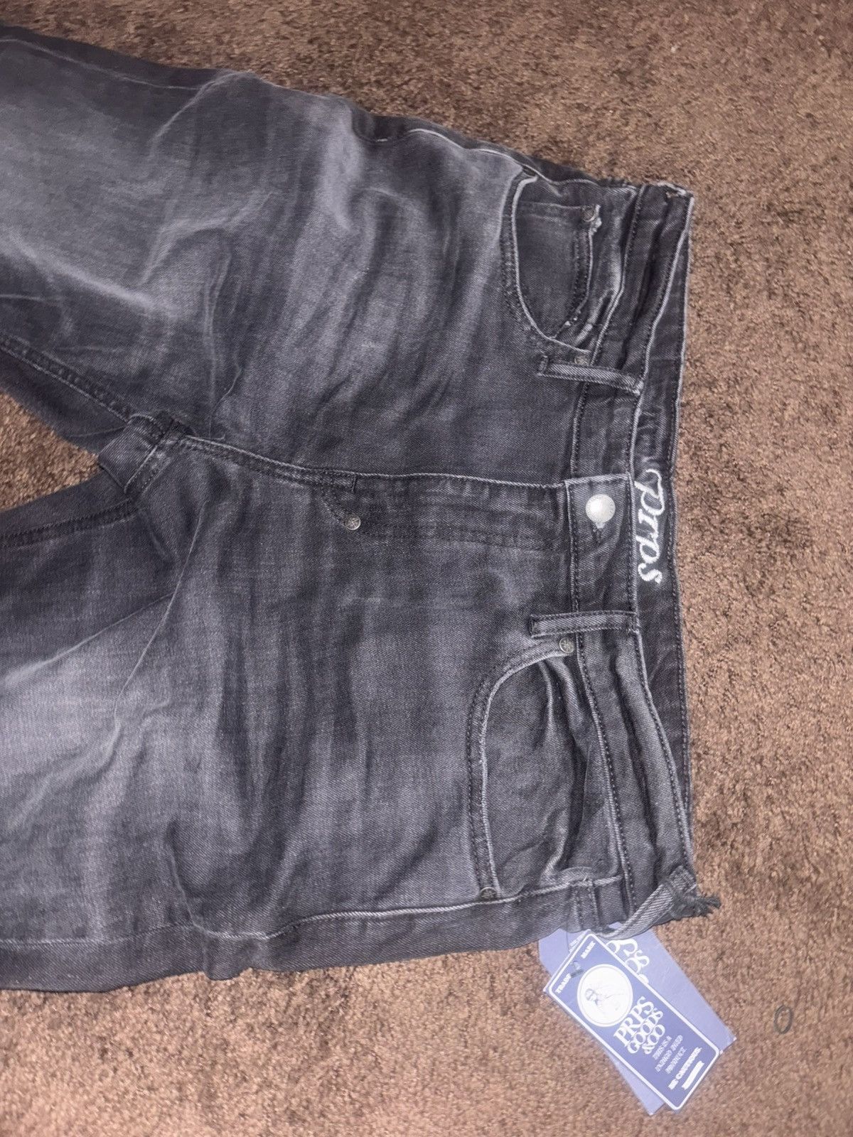 Prps Prps Le Sabre Black Jeans Size US 36 / EU 52 - 2 Thumbnail
