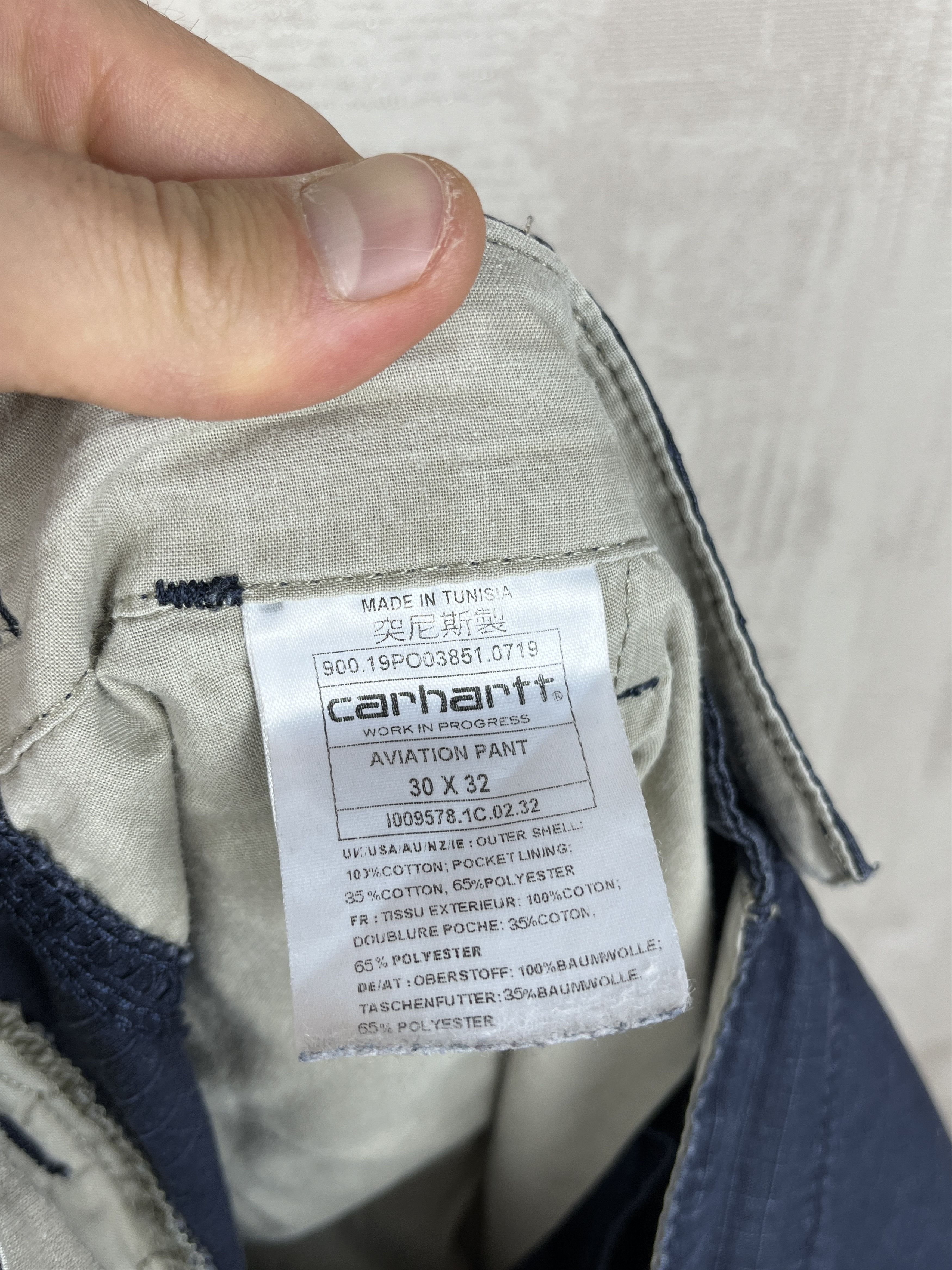 Carhartt Vintage Carhartt Aviator Cargo Pants Ripstop Size 30 x 32 Size US 30 / EU 46 - 19 Thumbnail