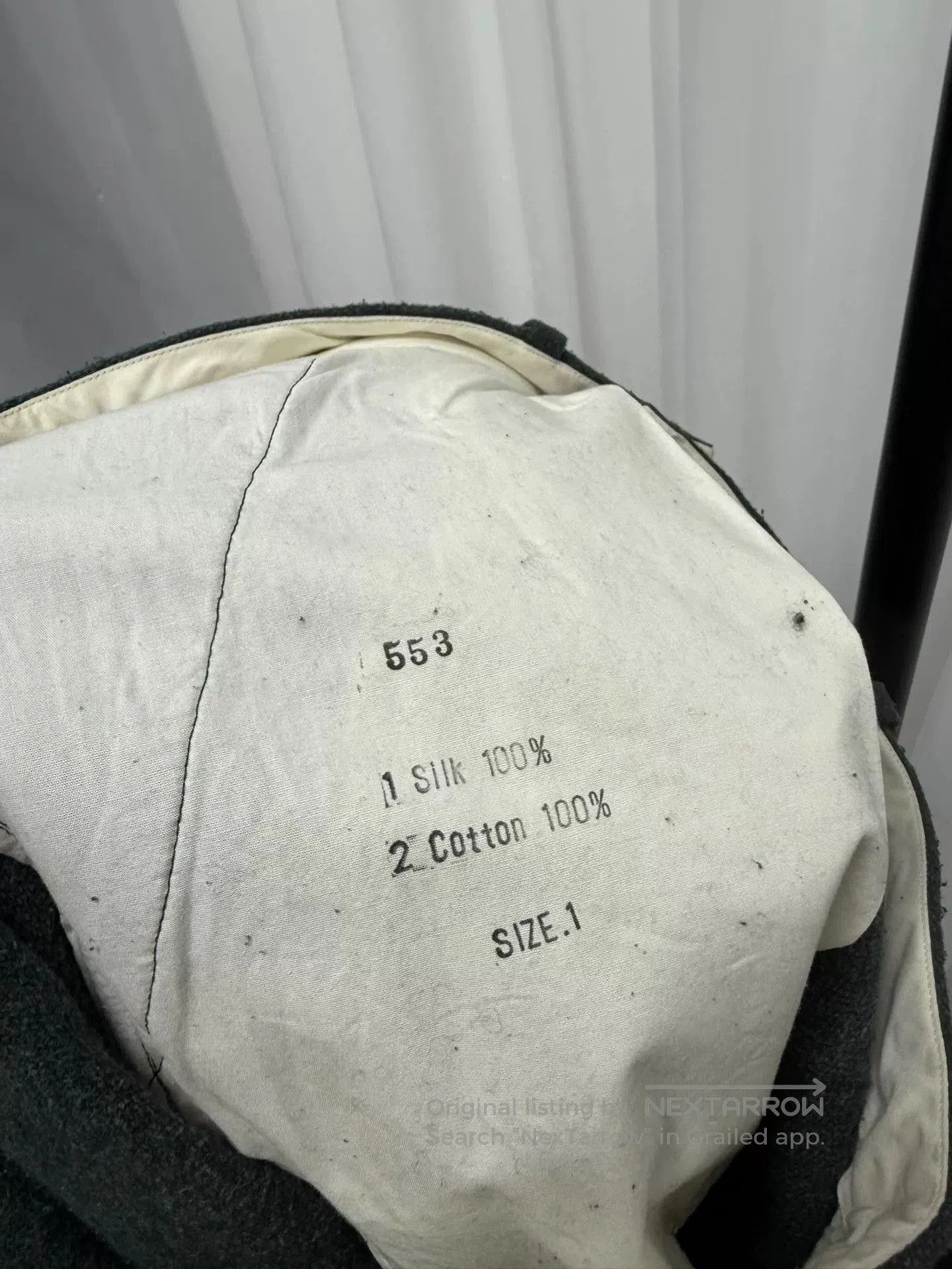 Comme des Garcons Homme Plus 100% Silk Waist Trousers by Araki Yuu. Size US 32 / EU 48 - 8 Thumbnail