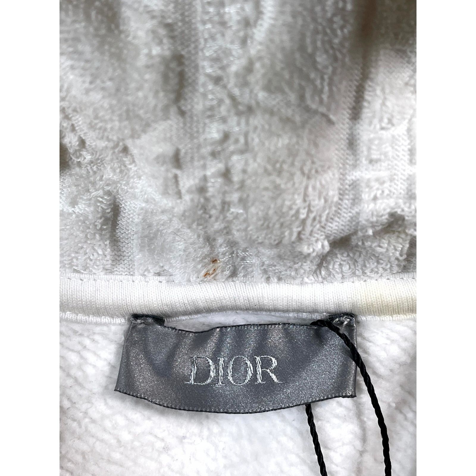 Dior Dior Towel White Hoodie Size US S / EU 44-46 / 1 - 3 Thumbnail