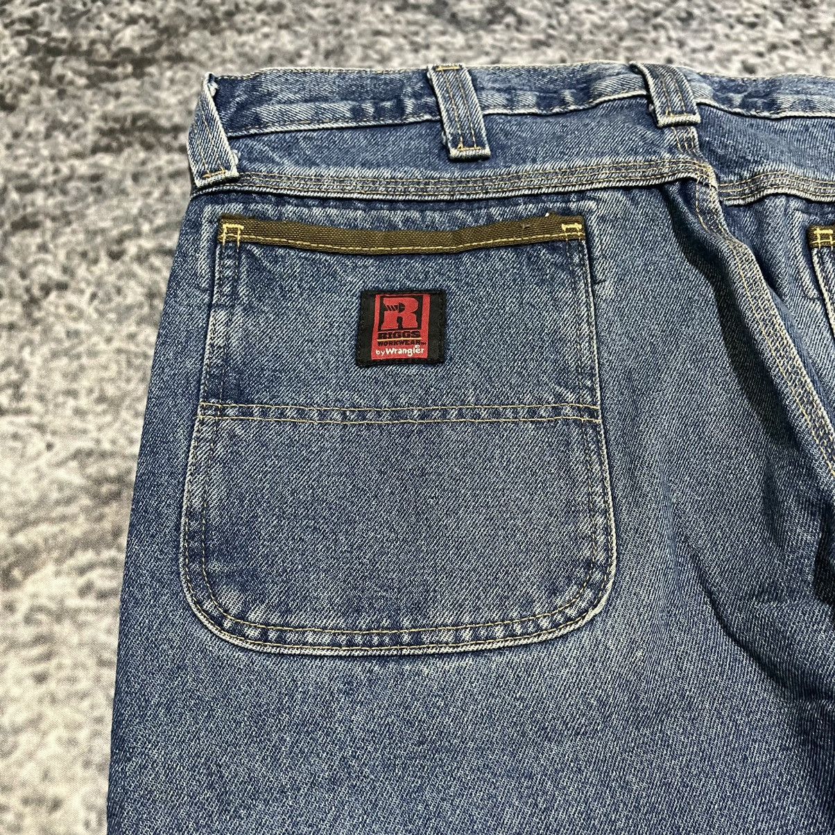 Wrangler VINTAGE WRANGLER BAGGY LOOSE FIT CARPENTER WORKWEAR JEANS Size US 36 / EU 52 - 5 Thumbnail