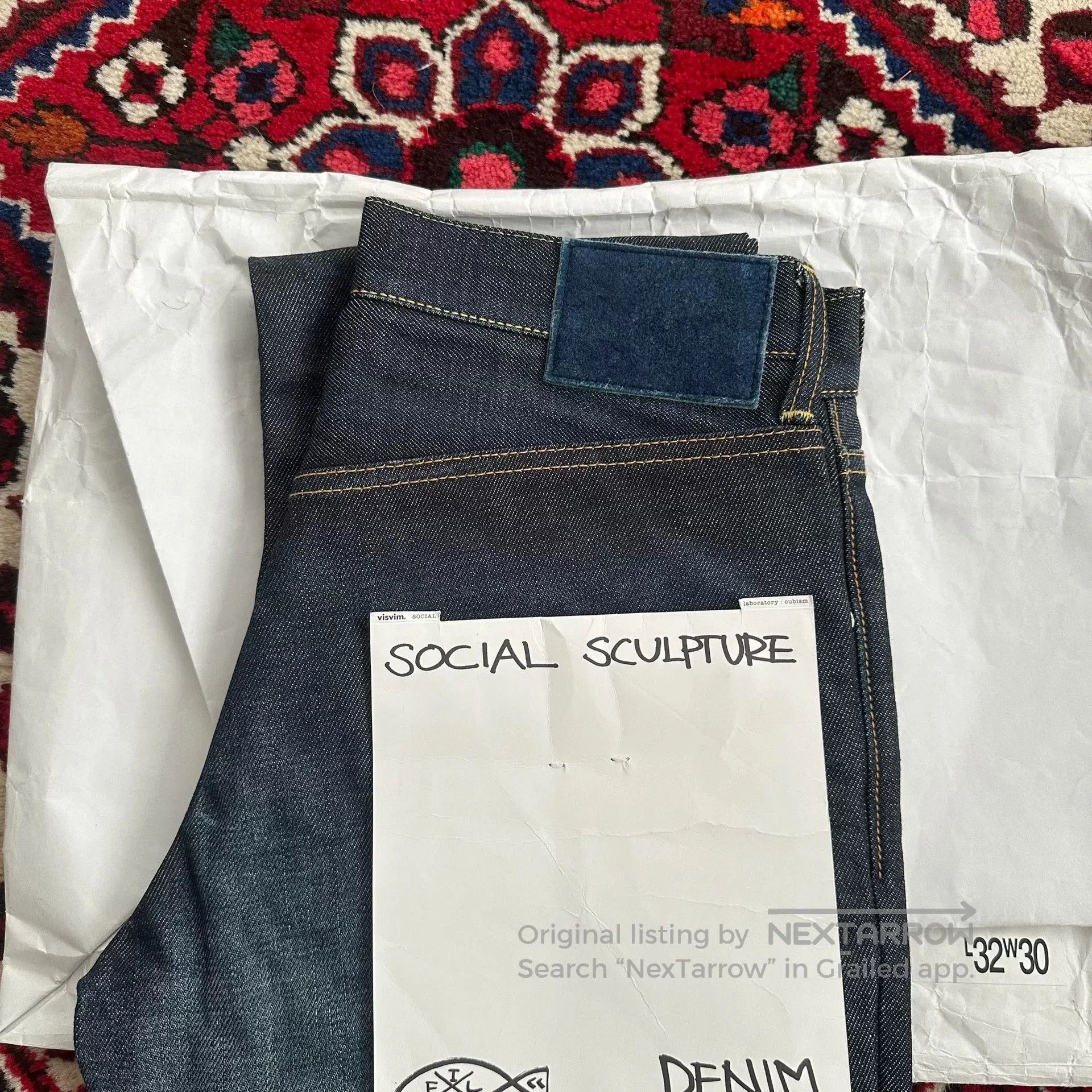 Visvim visvim 17ss new denim jeans w3. Size US 30 / EU 46 - 6 Thumbnail