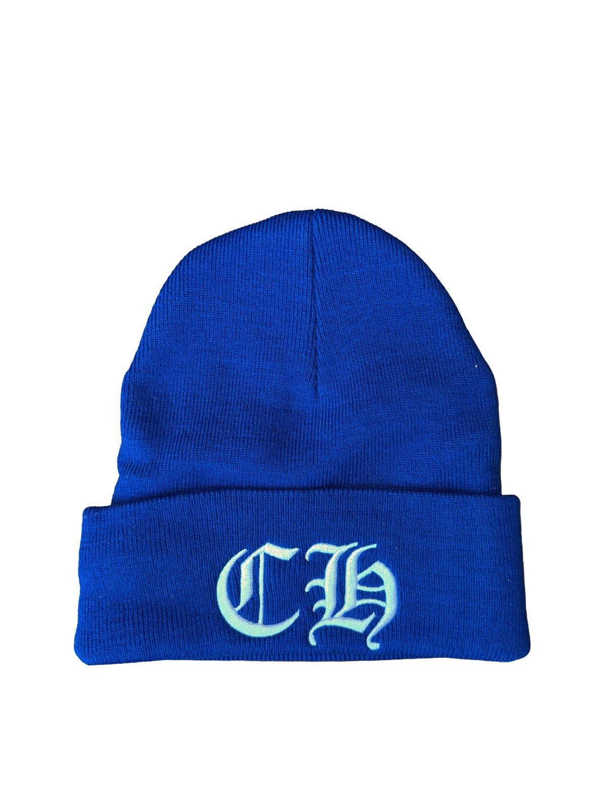 Chrome Hearts Chrome Hearts Blue Watch Cap Size ONE SIZE - 1 Thumbnail