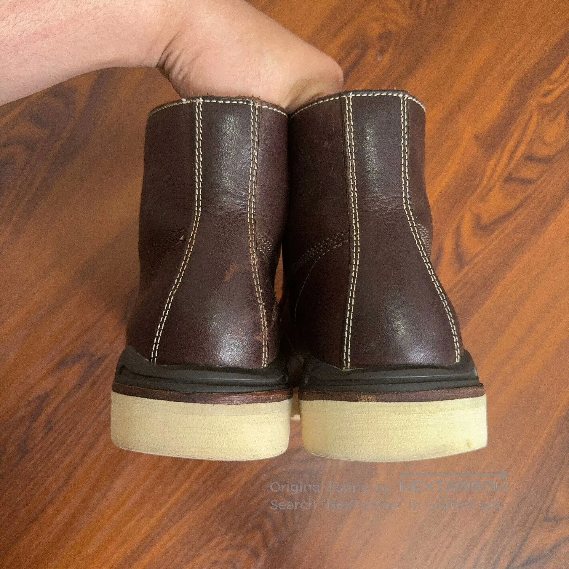 Visvim dark brown visvim virgil folk boots. Size US 10 / EU 43 - 6 Thumbnail