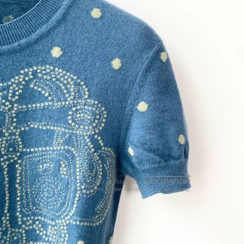 Hermes Hermes Blue knitted sweater Size XS / US 0-2 / IT 36-38 - 3 Thumbnail