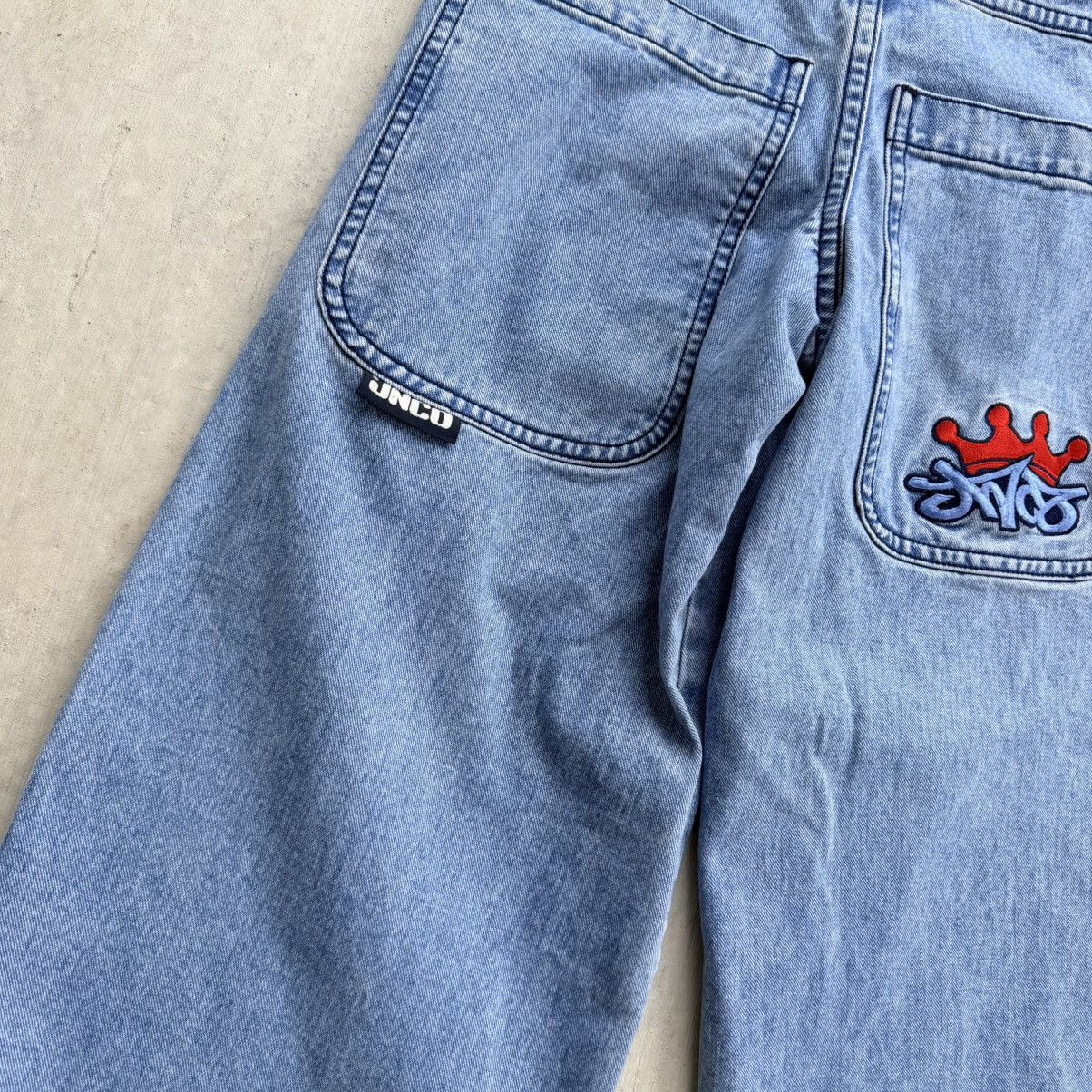JNCO Vintage JNCO Twin Cannons Jeans 32x32 90s Baggy Wide Leg Size US 32 / EU 48 - 7 Thumbnail