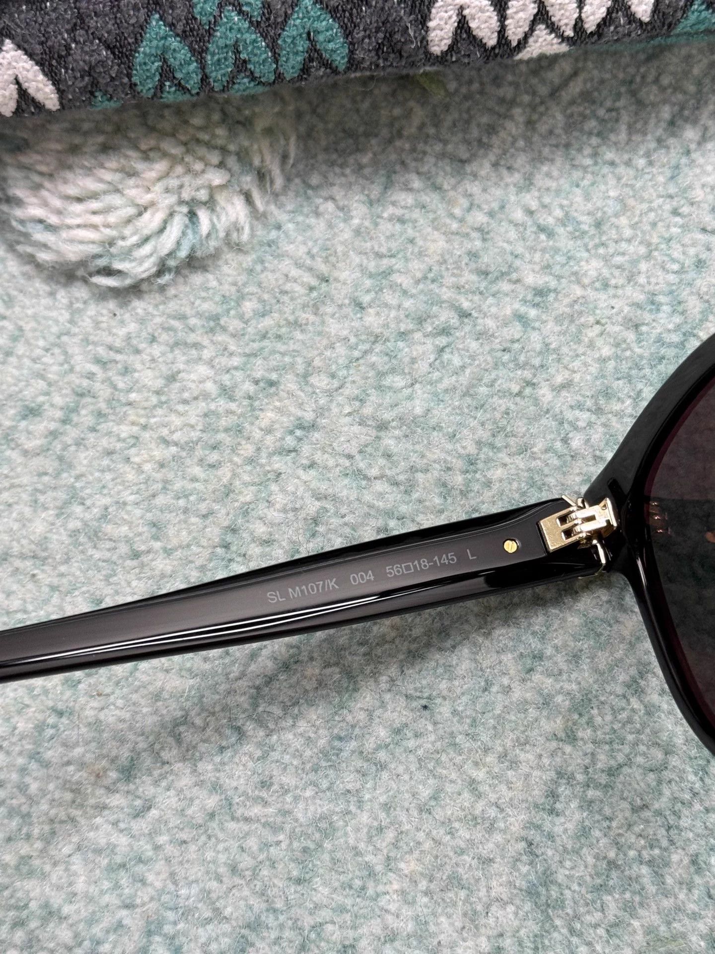 Saint Laurent Paris YSL Black Sunglasses Mint Size ONE SIZE - 5 Thumbnail