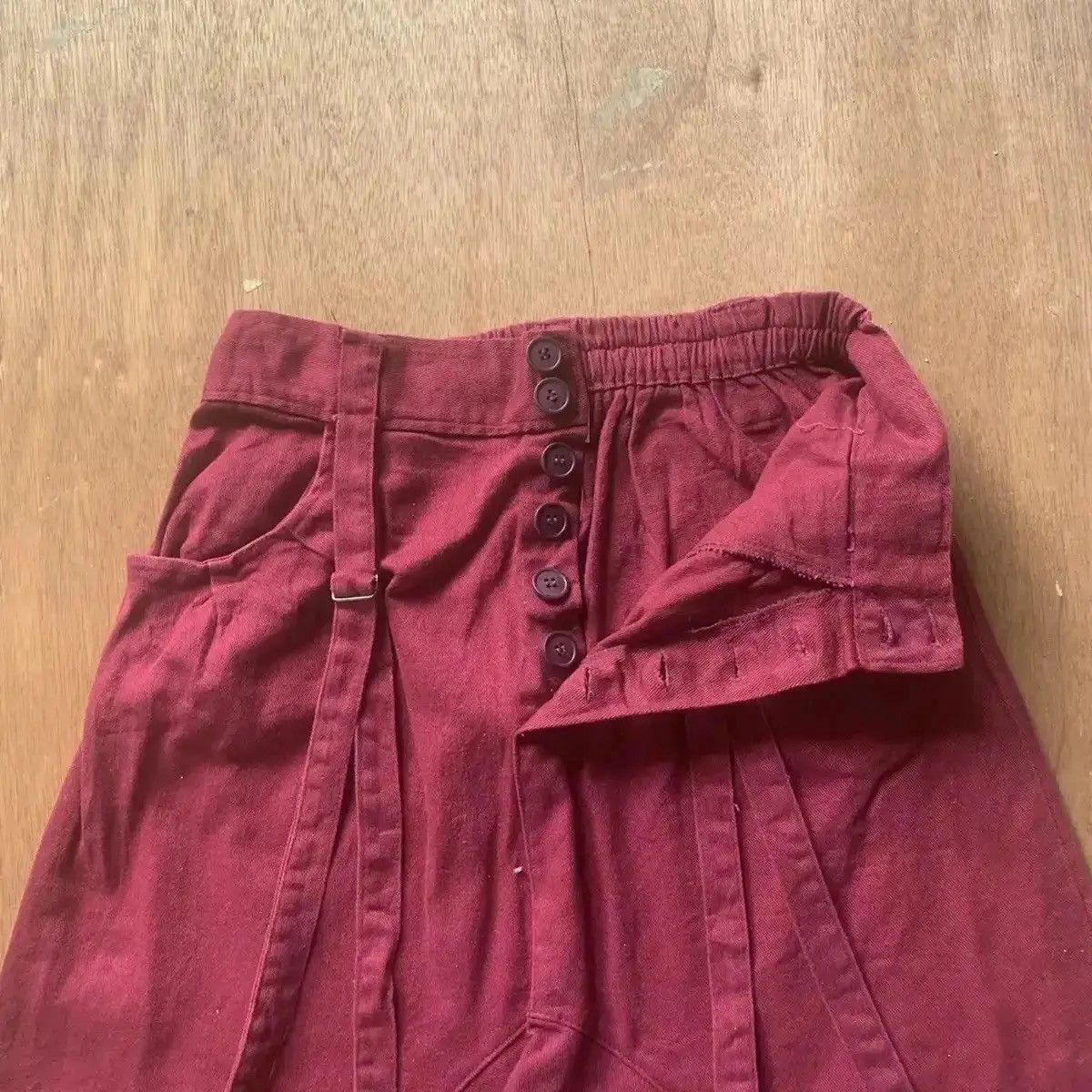 Blue Blue Japan × Fruit Of The Loom ⚡️ FLASH SALE⚡️SPRING WAIST DROP CROTCH PANTS BLANK JAPANESE Size US 29 - 4 Thumbnail