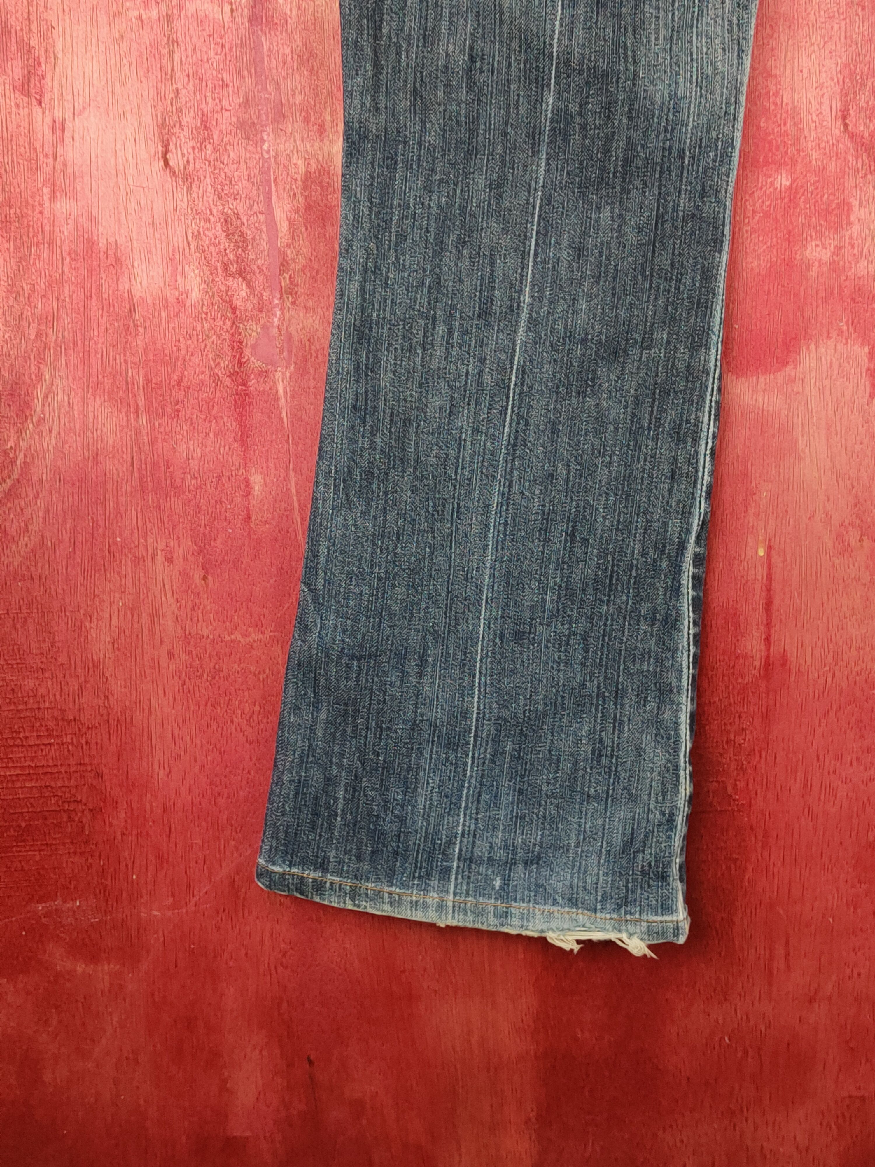 Gap Gap Dark Blue Distressed Ripped Jeans#S1806 Size 30" / US 8 / IT 44 - 9 Thumbnail